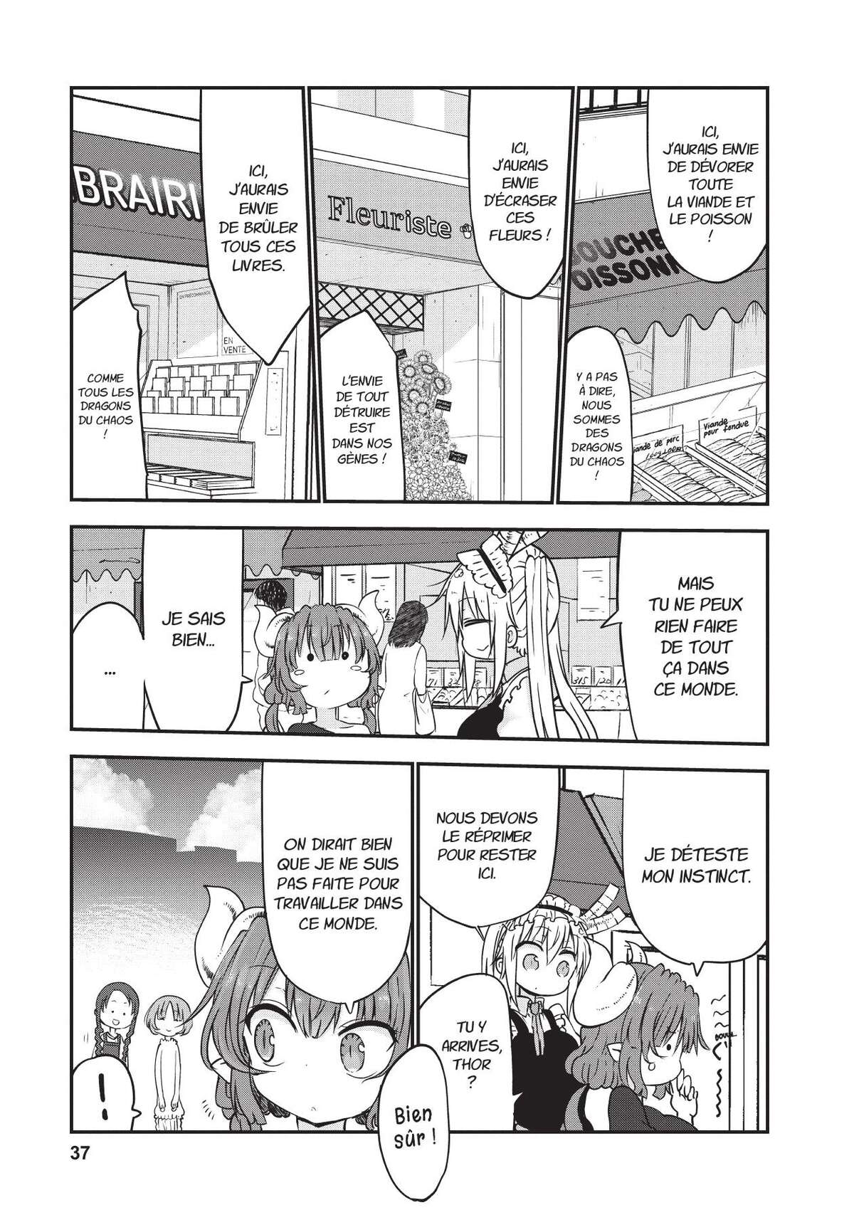 Miss Kobayashi’s Dragon Maid Volume 6 page 38