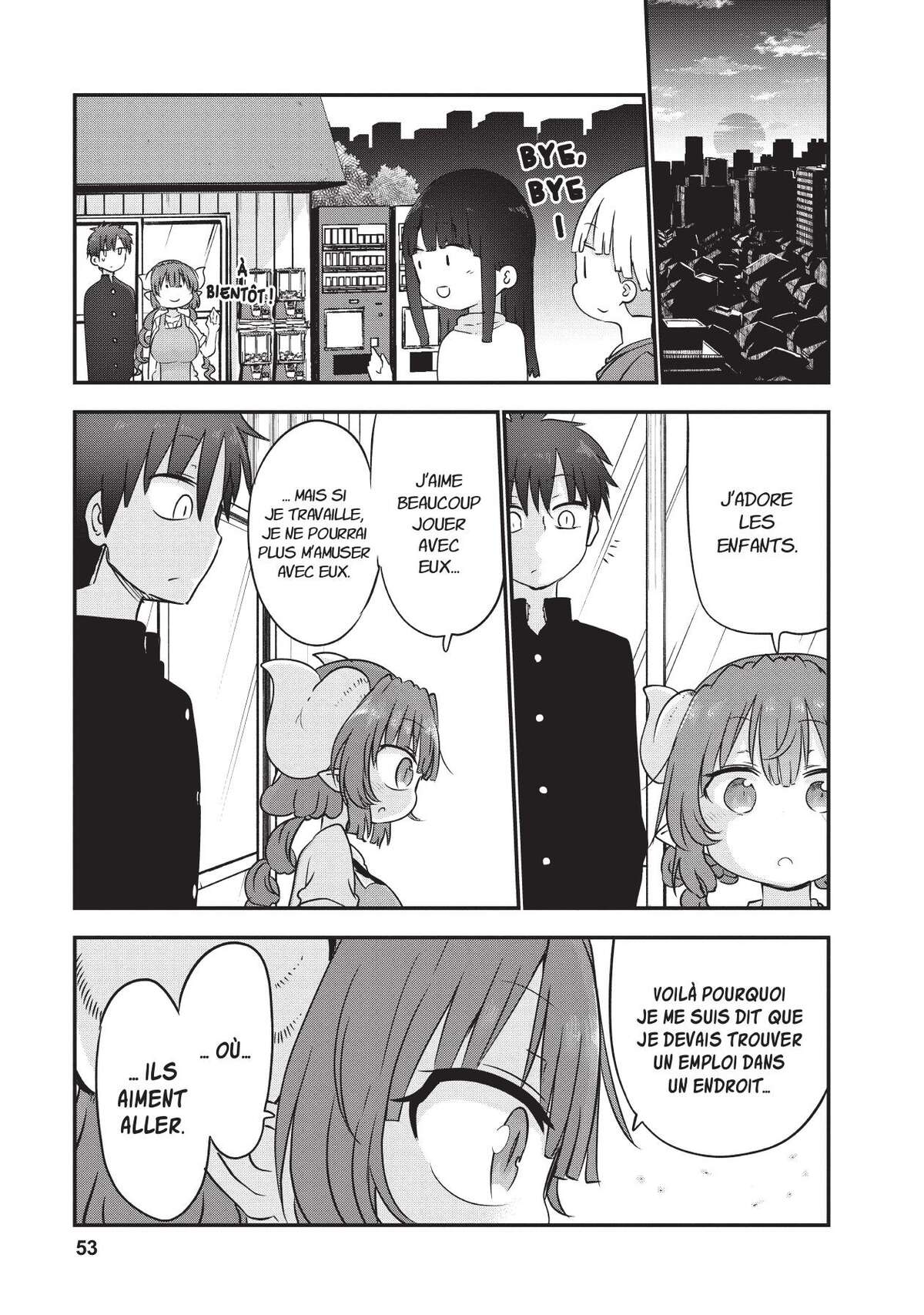 Miss Kobayashi’s Dragon Maid Volume 6 page 54