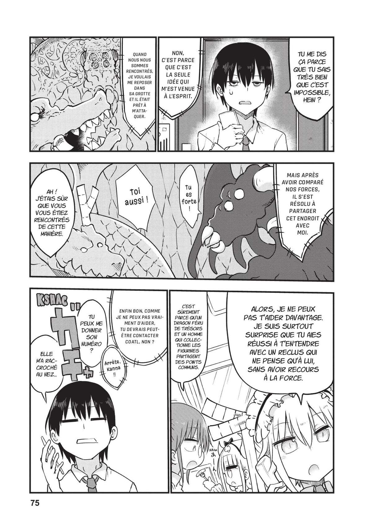 Miss Kobayashi’s Dragon Maid Volume 6 page 76