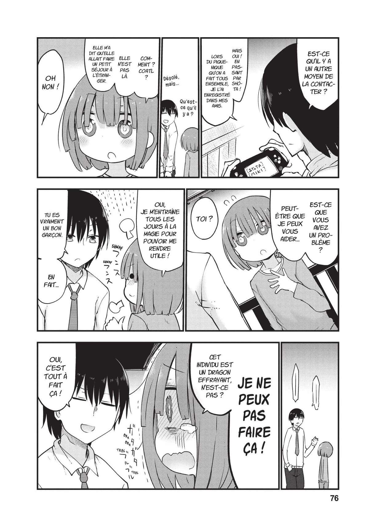 Miss Kobayashi’s Dragon Maid Volume 6 page 77