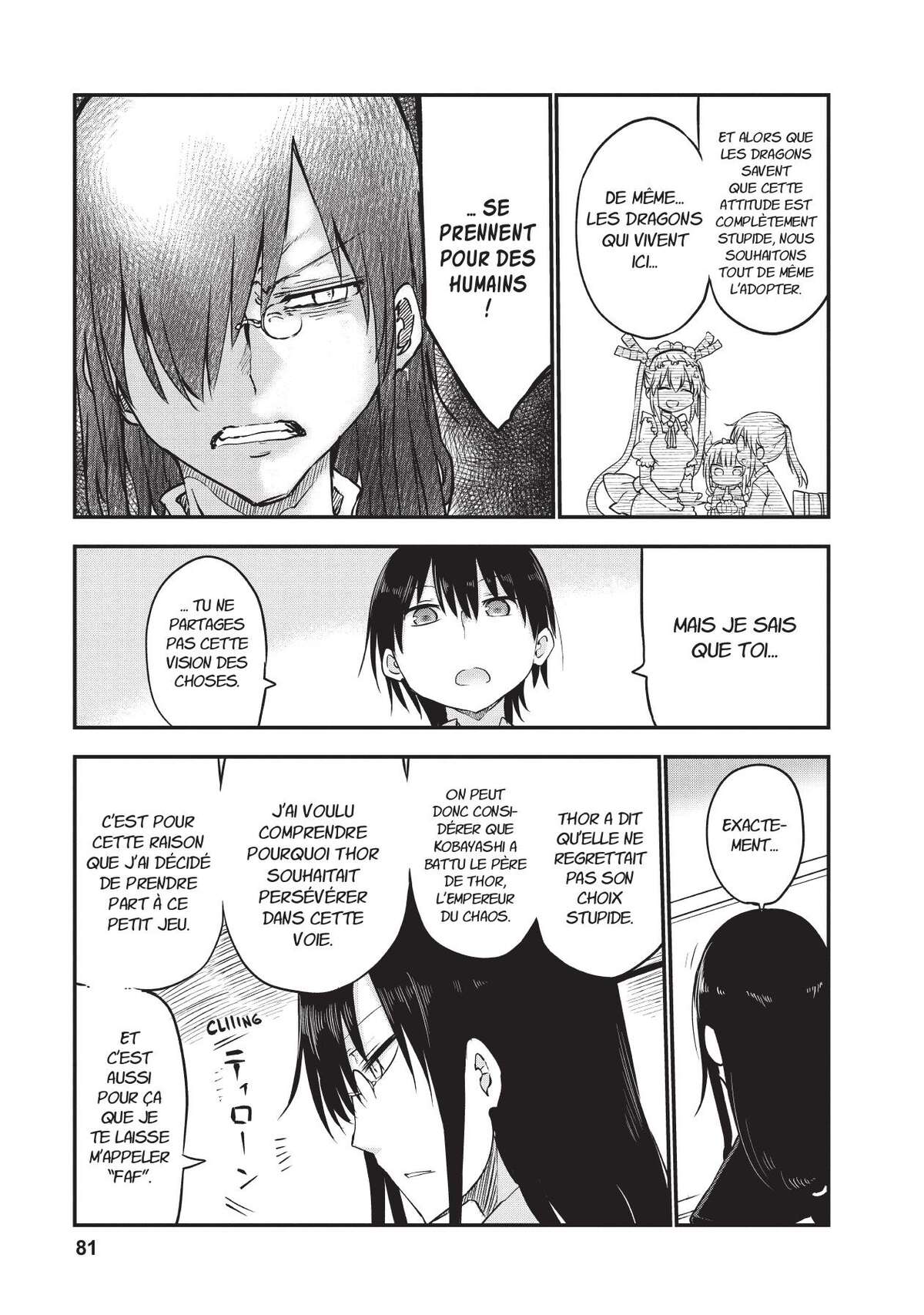 Miss Kobayashi’s Dragon Maid Volume 6 page 82