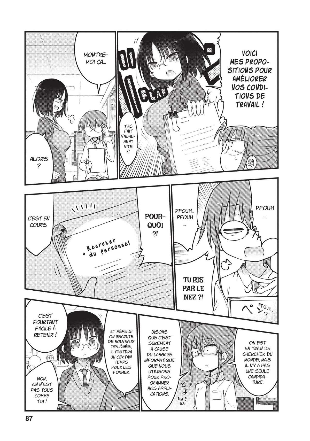Miss Kobayashi’s Dragon Maid Volume 6 page 88