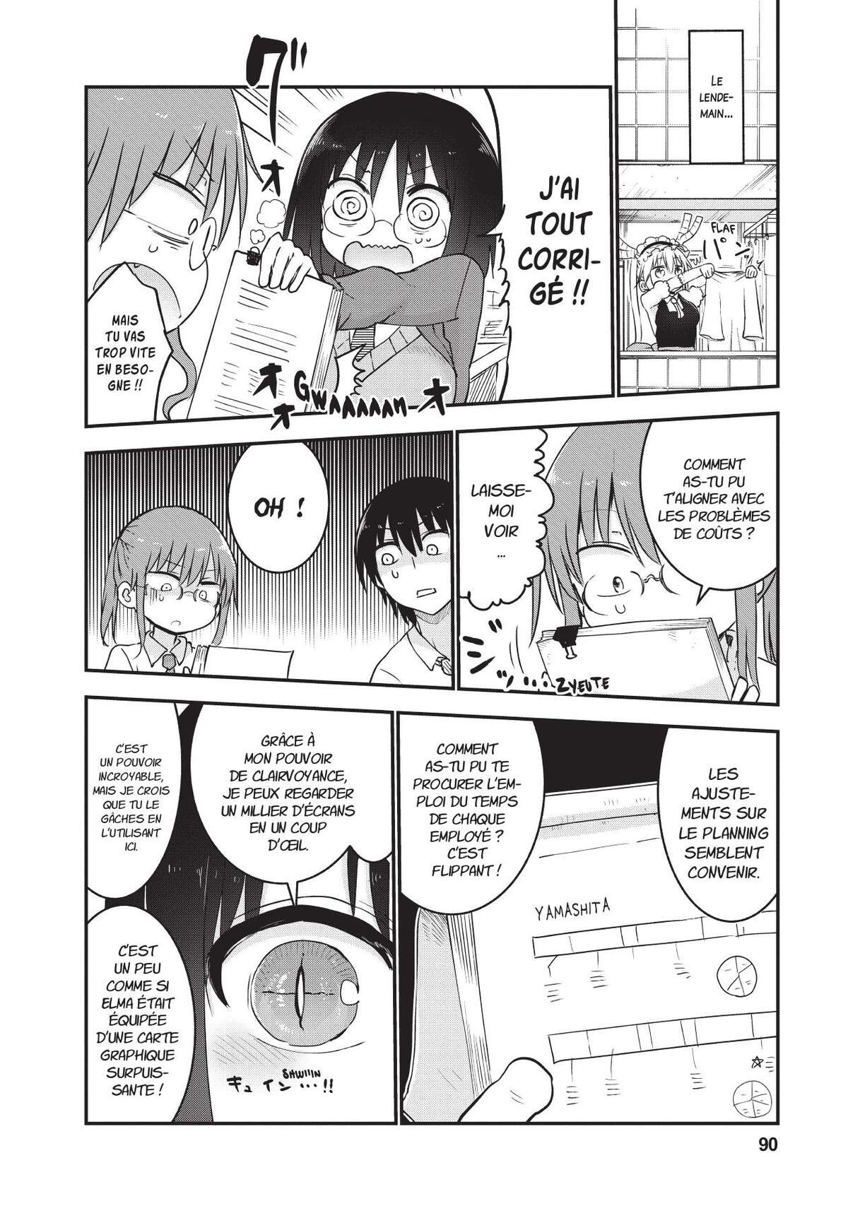 Miss Kobayashi’s Dragon Maid Volume 6 page 91