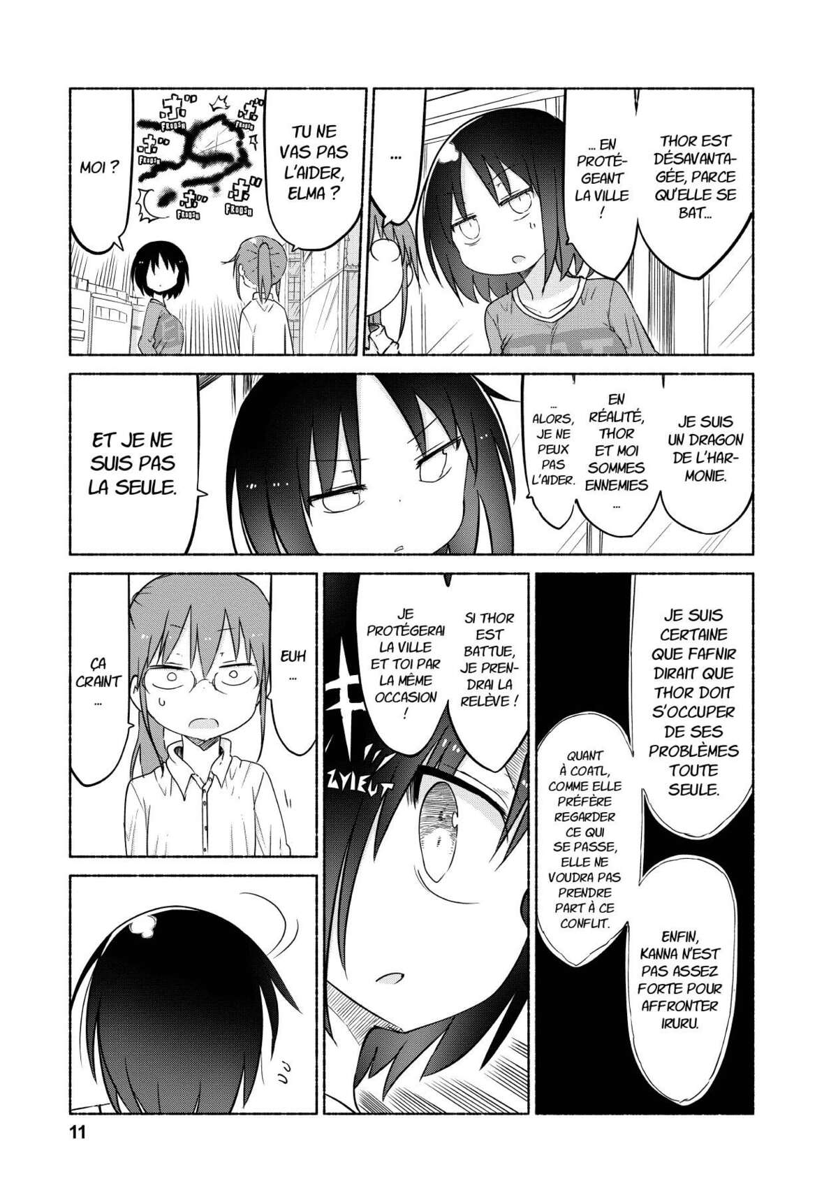 Miss Kobayashi’s Dragon Maid Volume 4 page 12