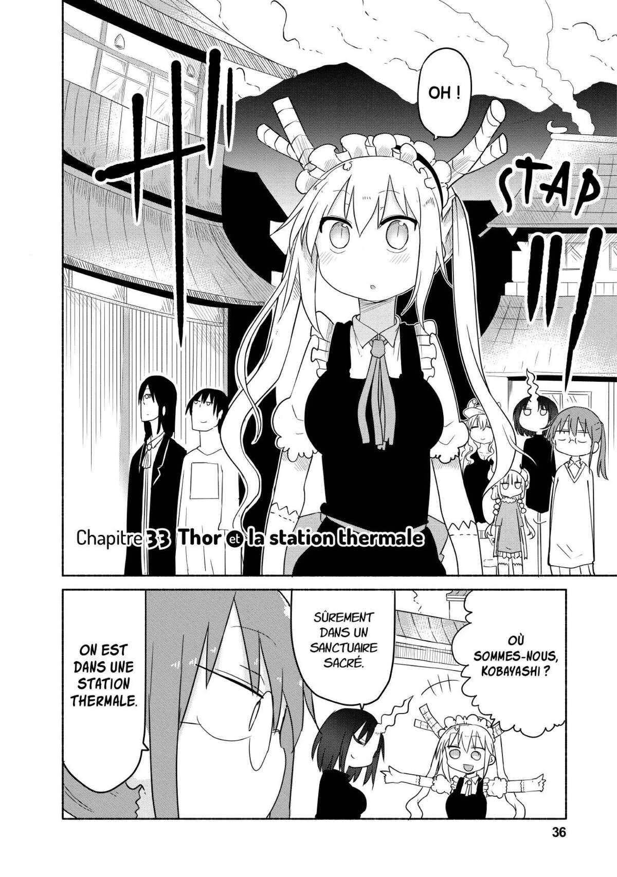 Miss Kobayashi’s Dragon Maid Volume 4 page 36