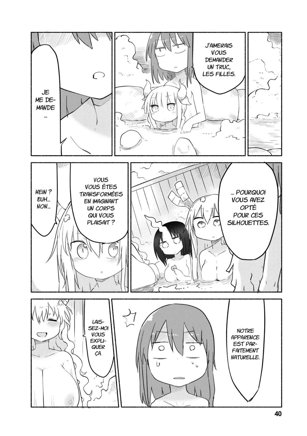 Miss Kobayashi’s Dragon Maid Volume 4 page 40