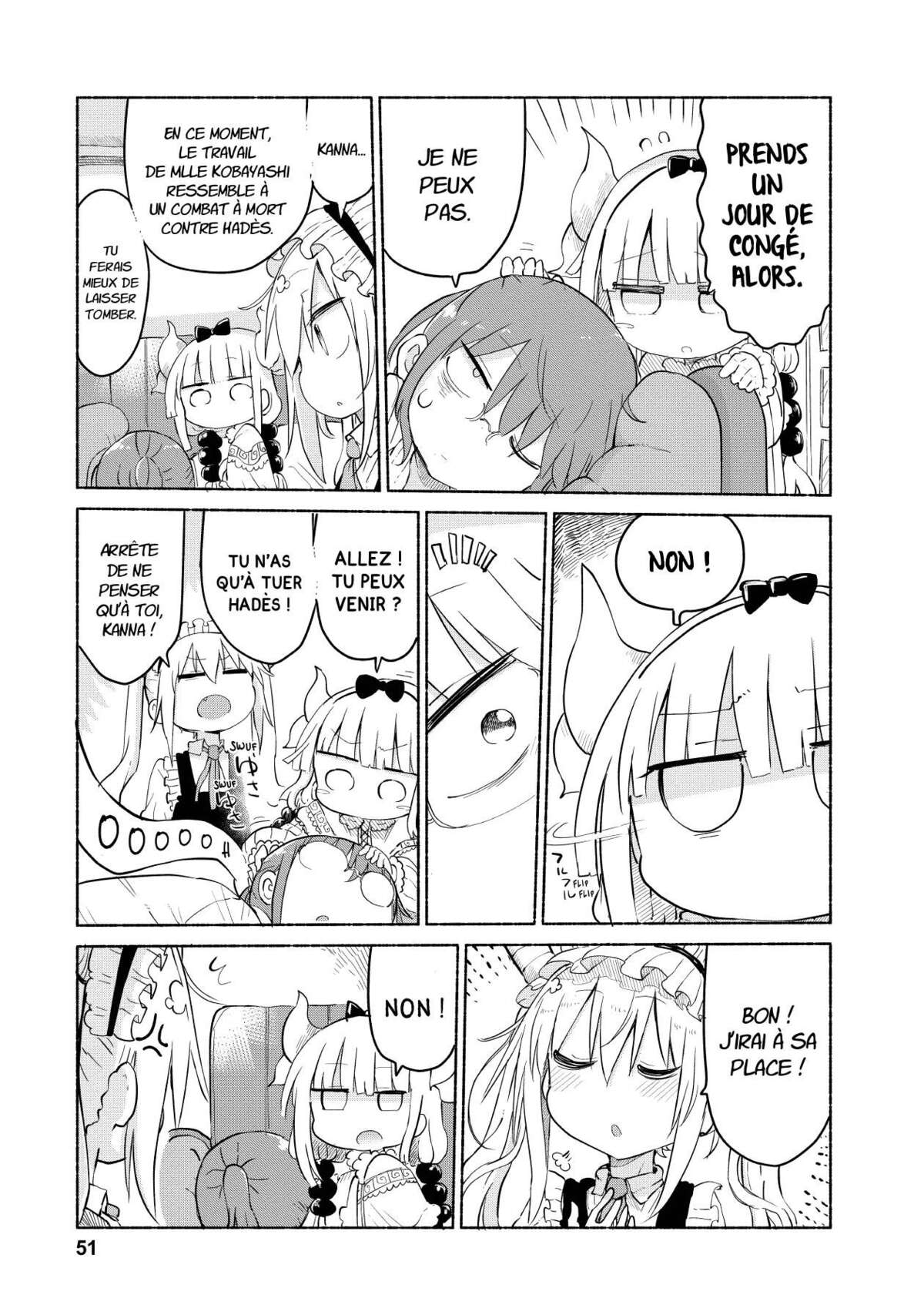 Miss Kobayashi’s Dragon Maid Volume 4 page 51