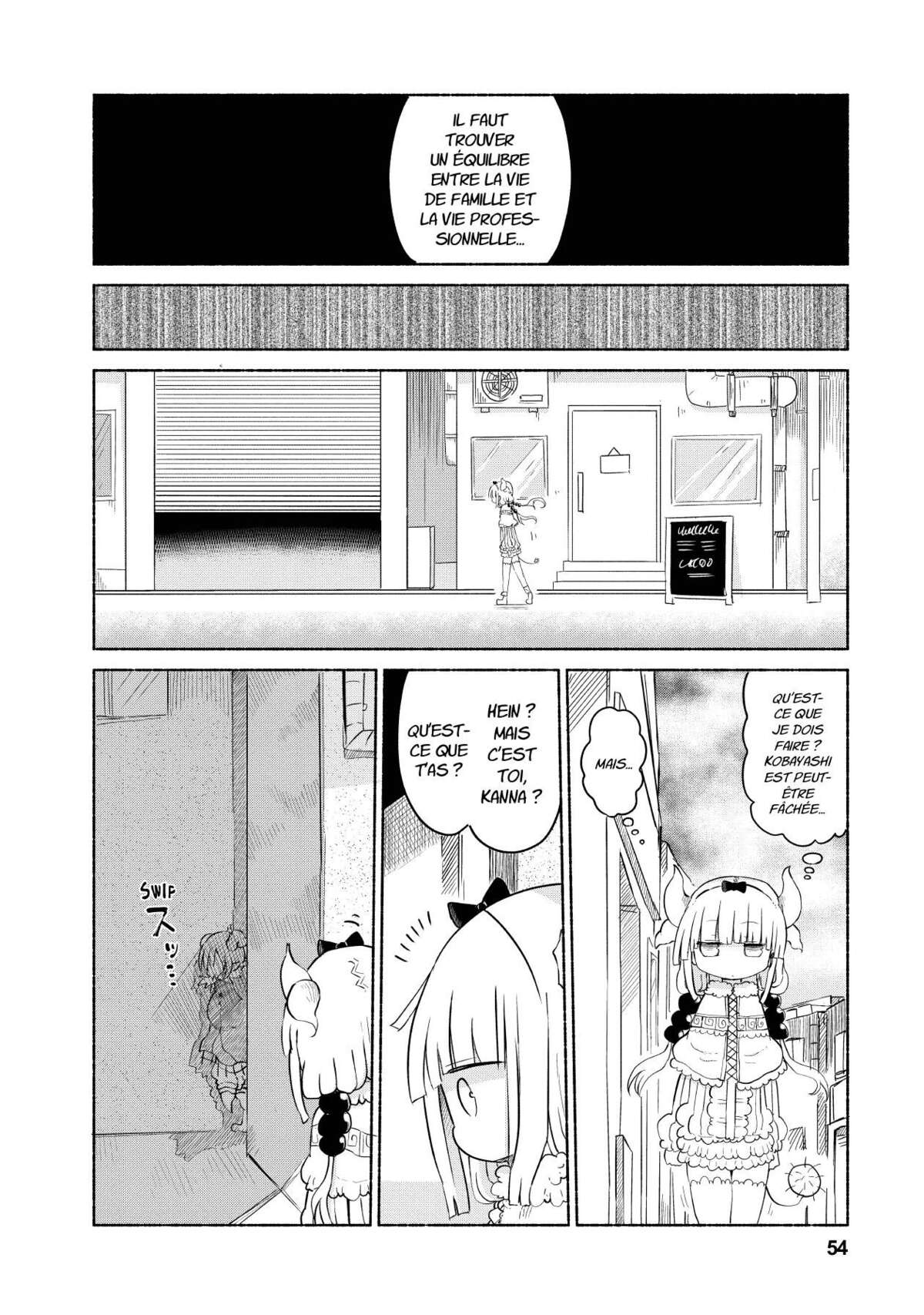 Miss Kobayashi’s Dragon Maid Volume 4 page 54