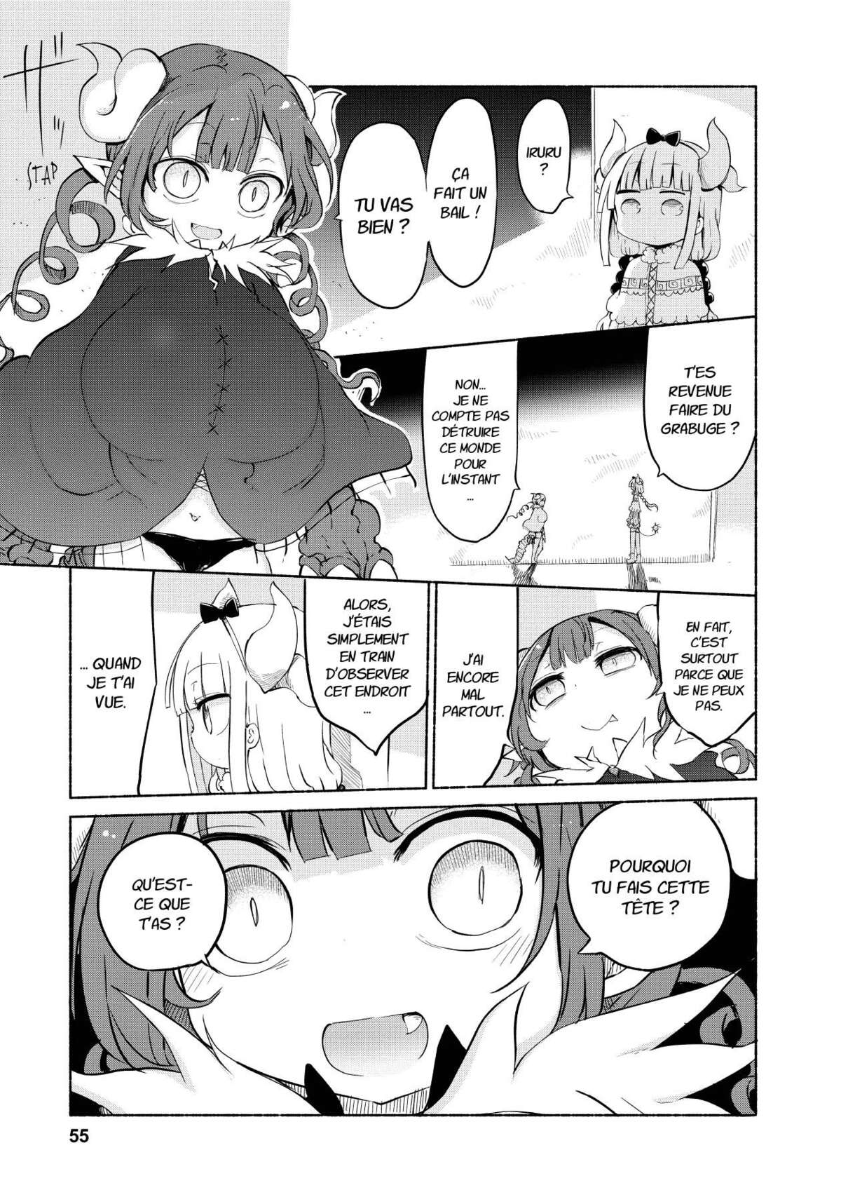 Miss Kobayashi’s Dragon Maid Volume 4 page 55