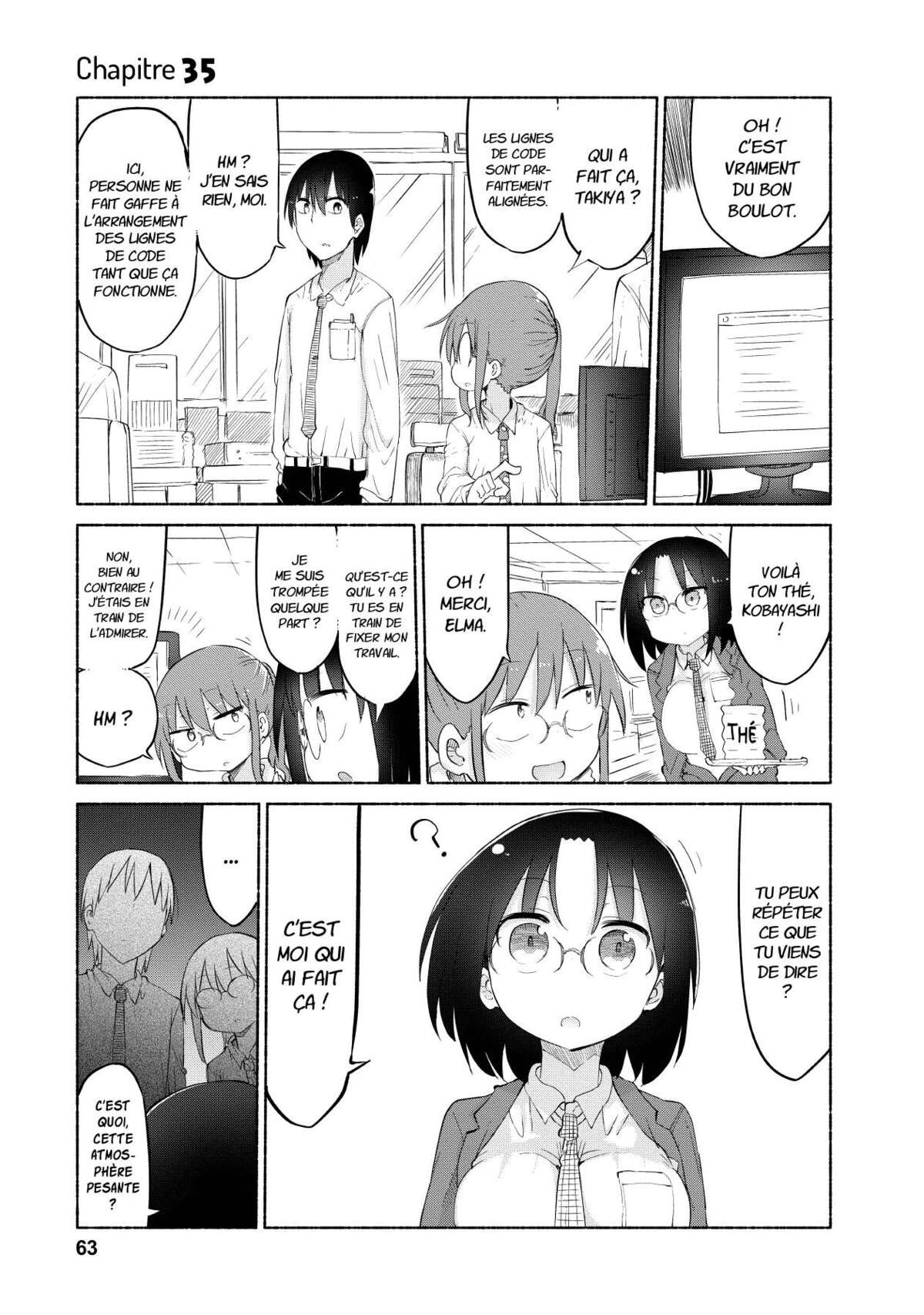 Miss Kobayashi’s Dragon Maid Volume 4 page 63