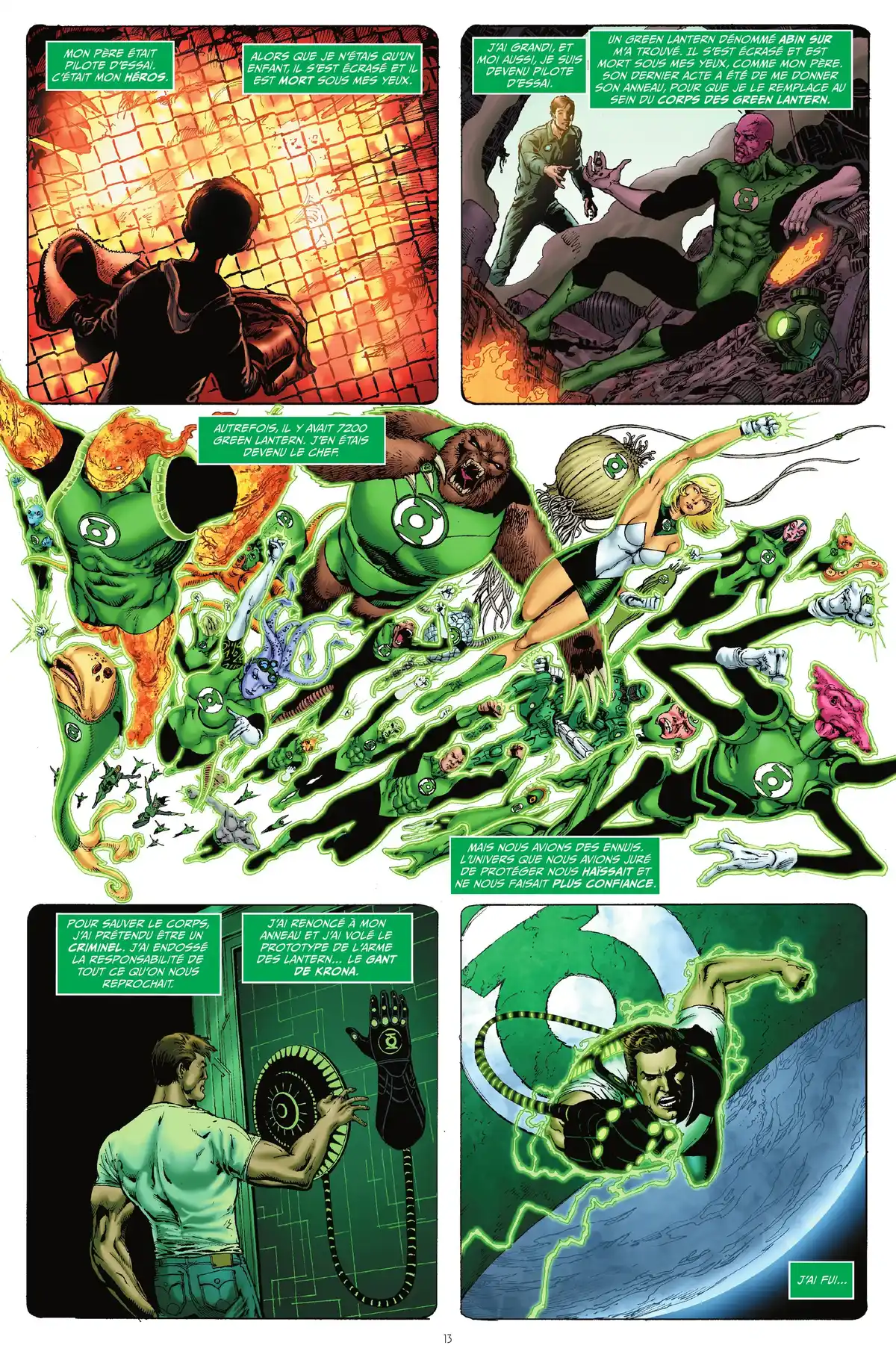 Green Lantern : Rebirth Volume 1 page 12