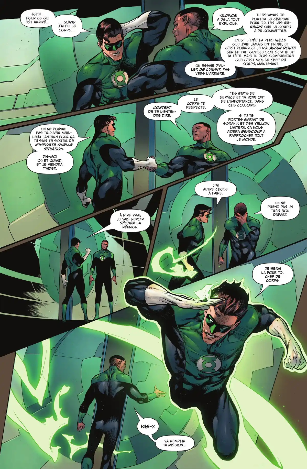 Green Lantern : Rebirth Volume 3 page 10