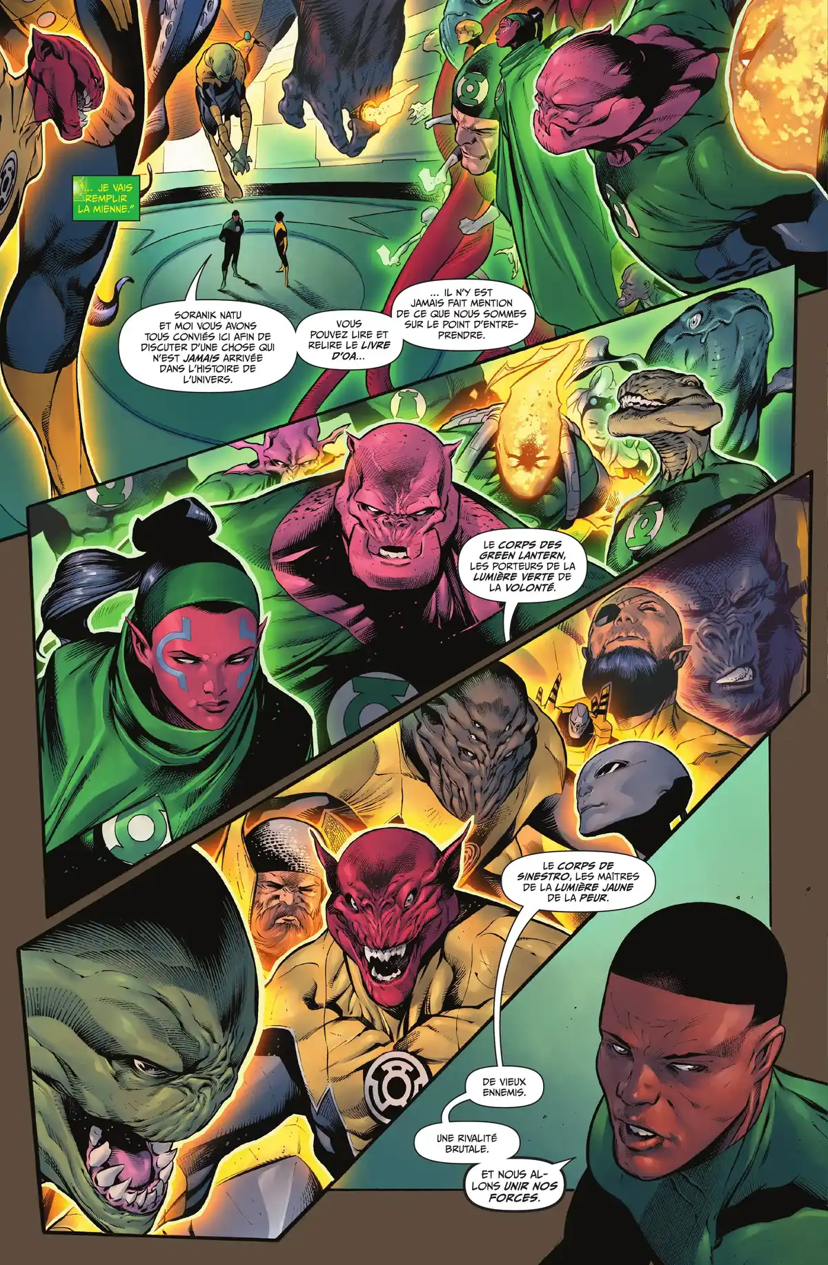 Green Lantern : Rebirth Volume 3 page 11