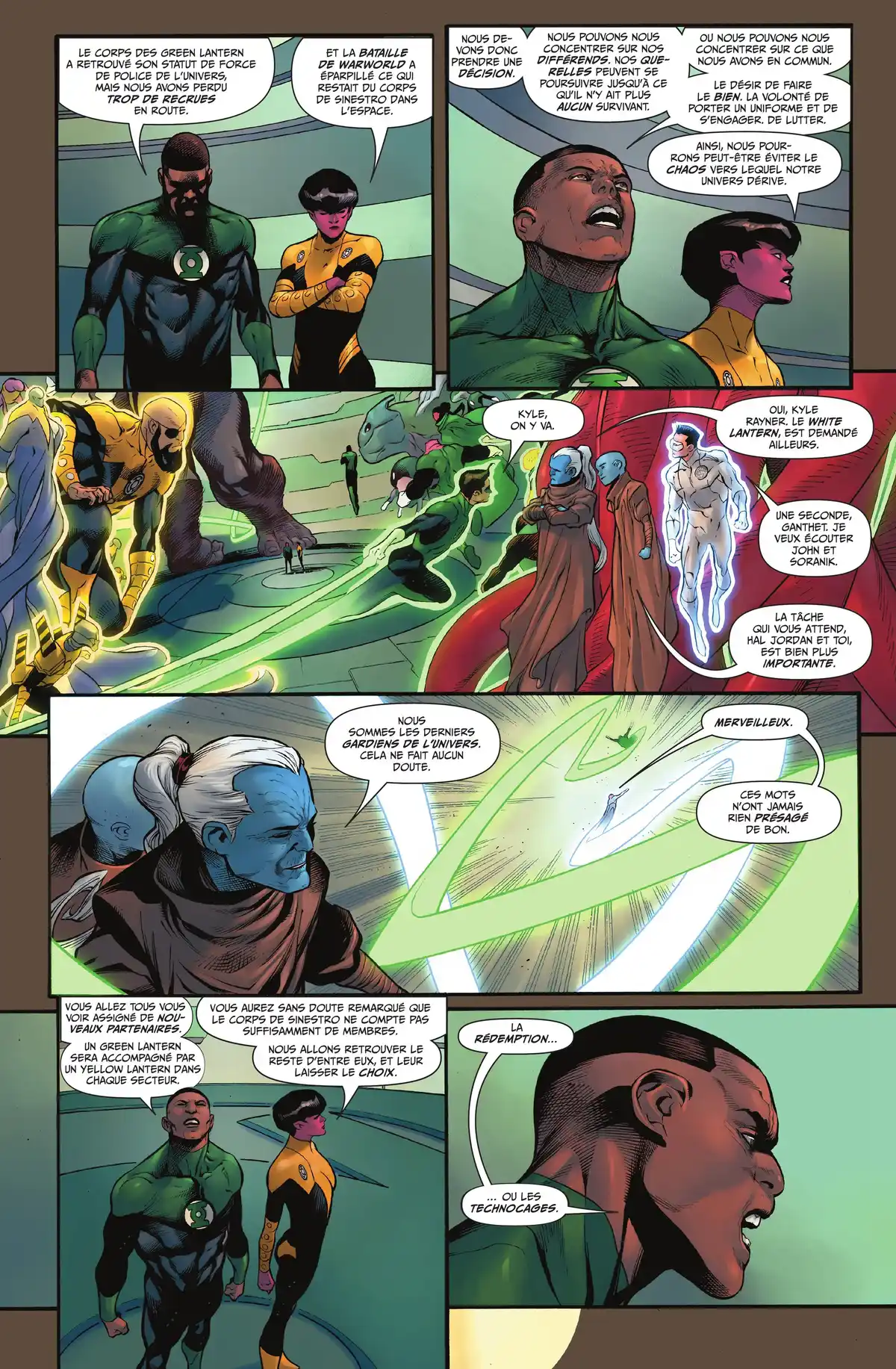 Green Lantern : Rebirth Volume 3 page 12