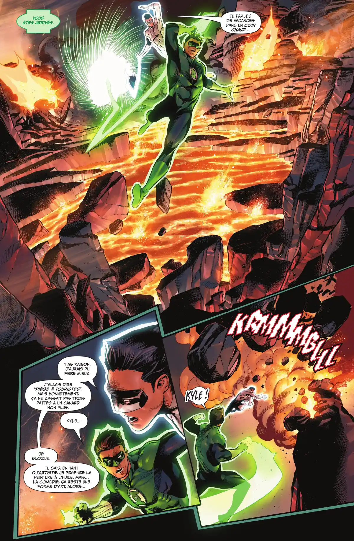 Green Lantern : Rebirth Volume 3 page 14