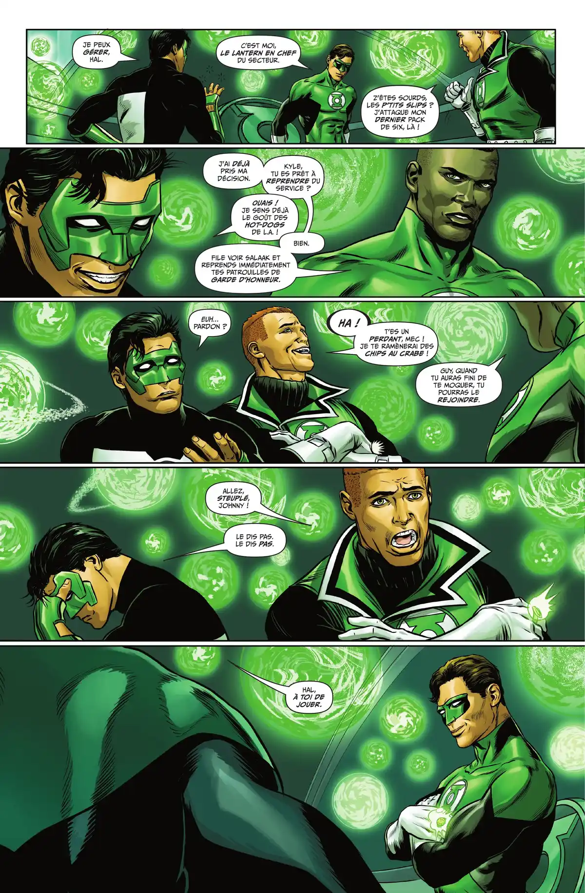 Green Lantern : Rebirth Volume 5 page 9