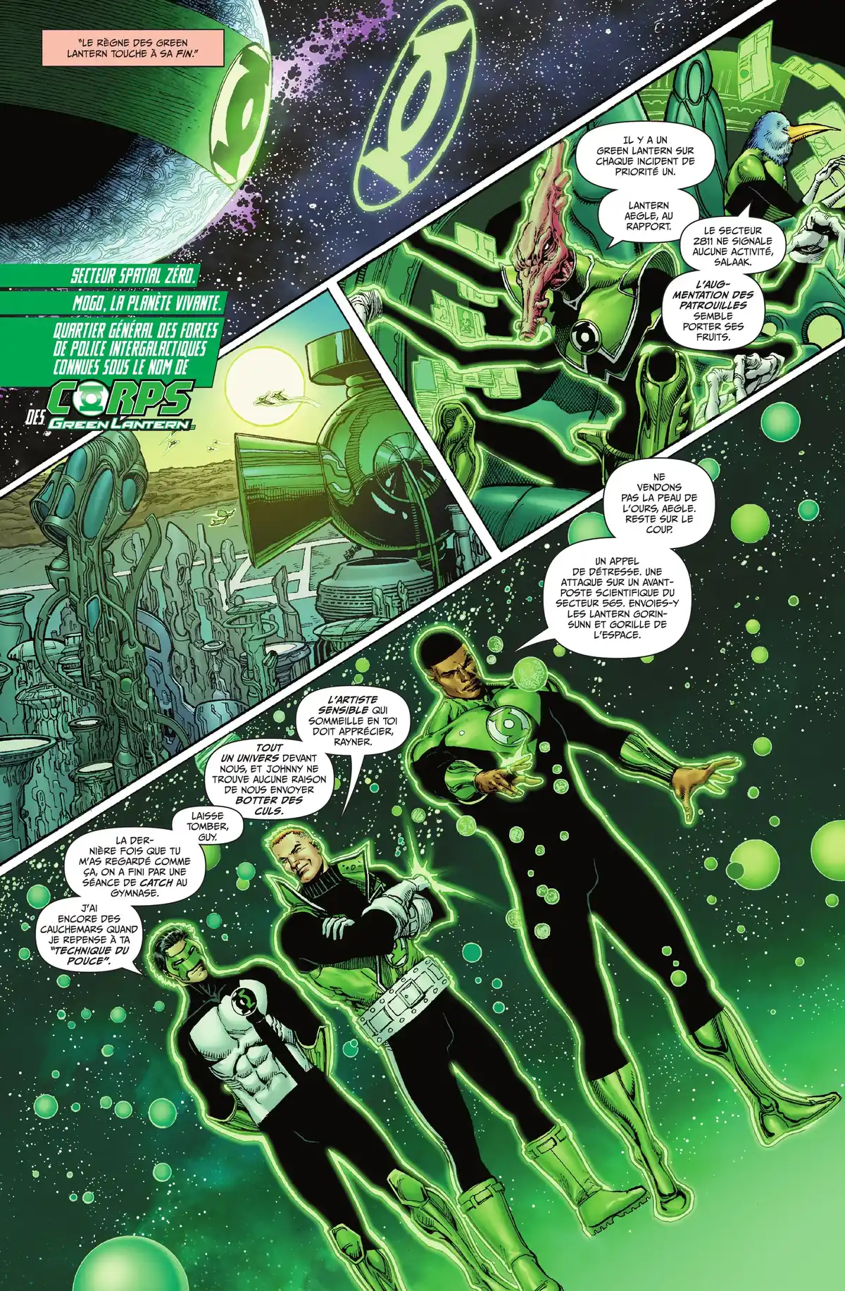 Green Lantern : Rebirth Volume 6 page 9