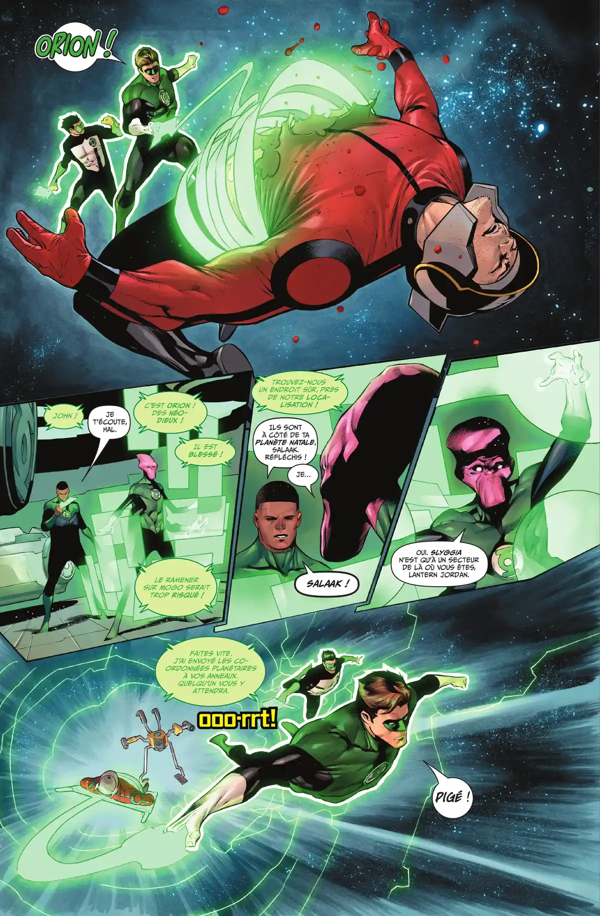 Green Lantern : Rebirth Volume 4 page 111