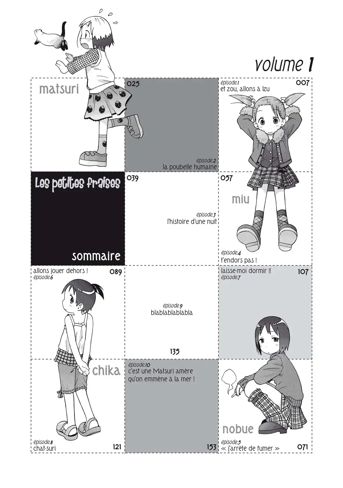 Les petites fraises Volume 1/2/3 page 8