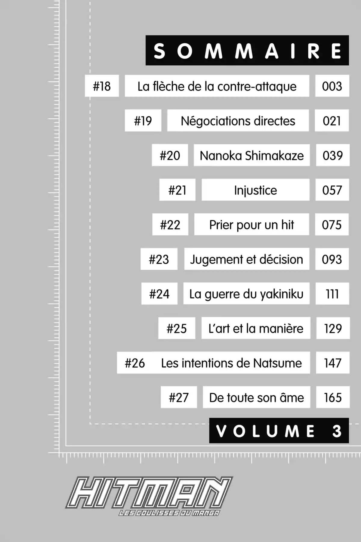 Hitman – Les coulisses du manga Volume 3 page 3