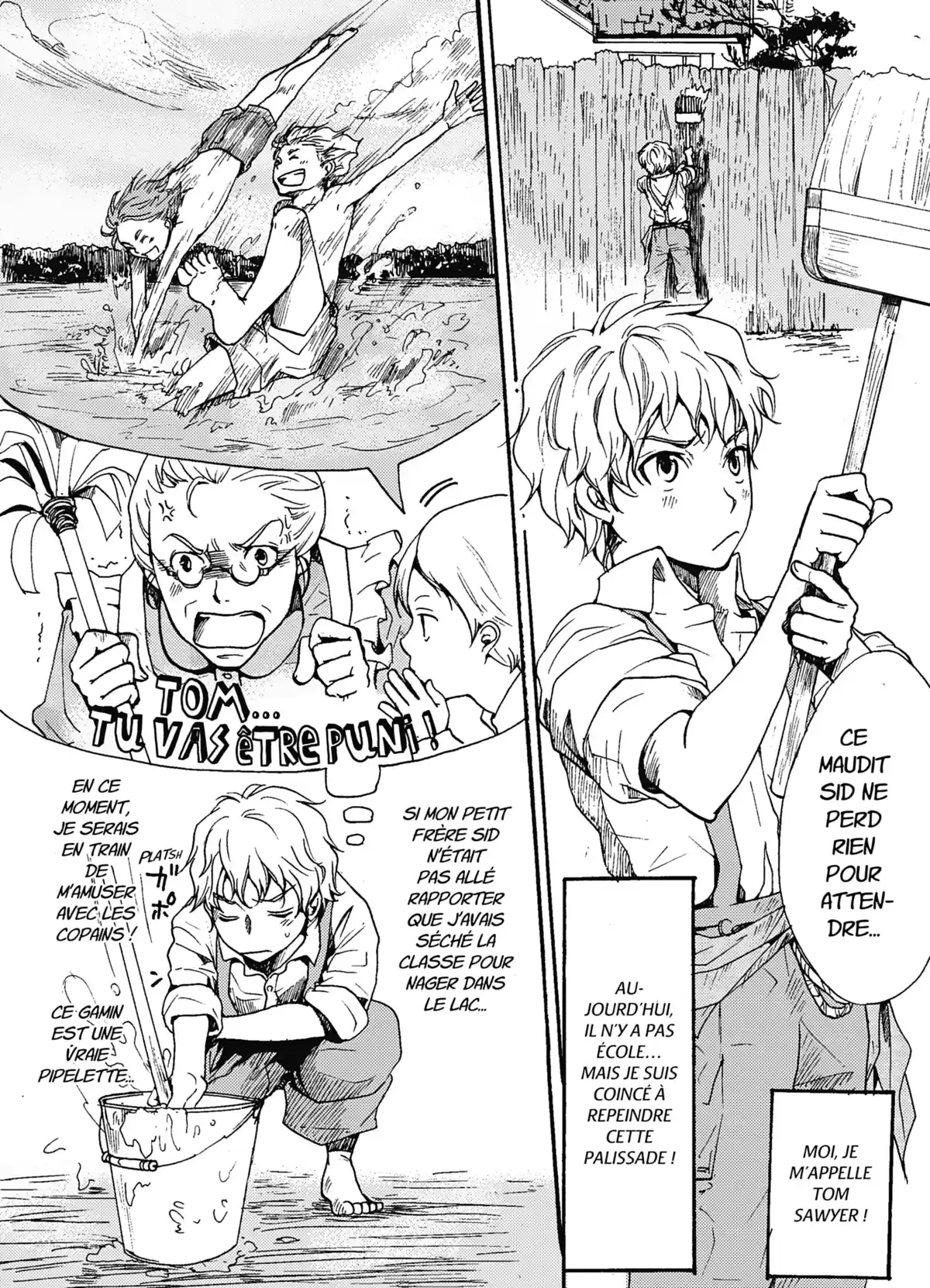 Les Aventures de Tom Sawyer (Shirosaki Aya) Volume 1 page 10