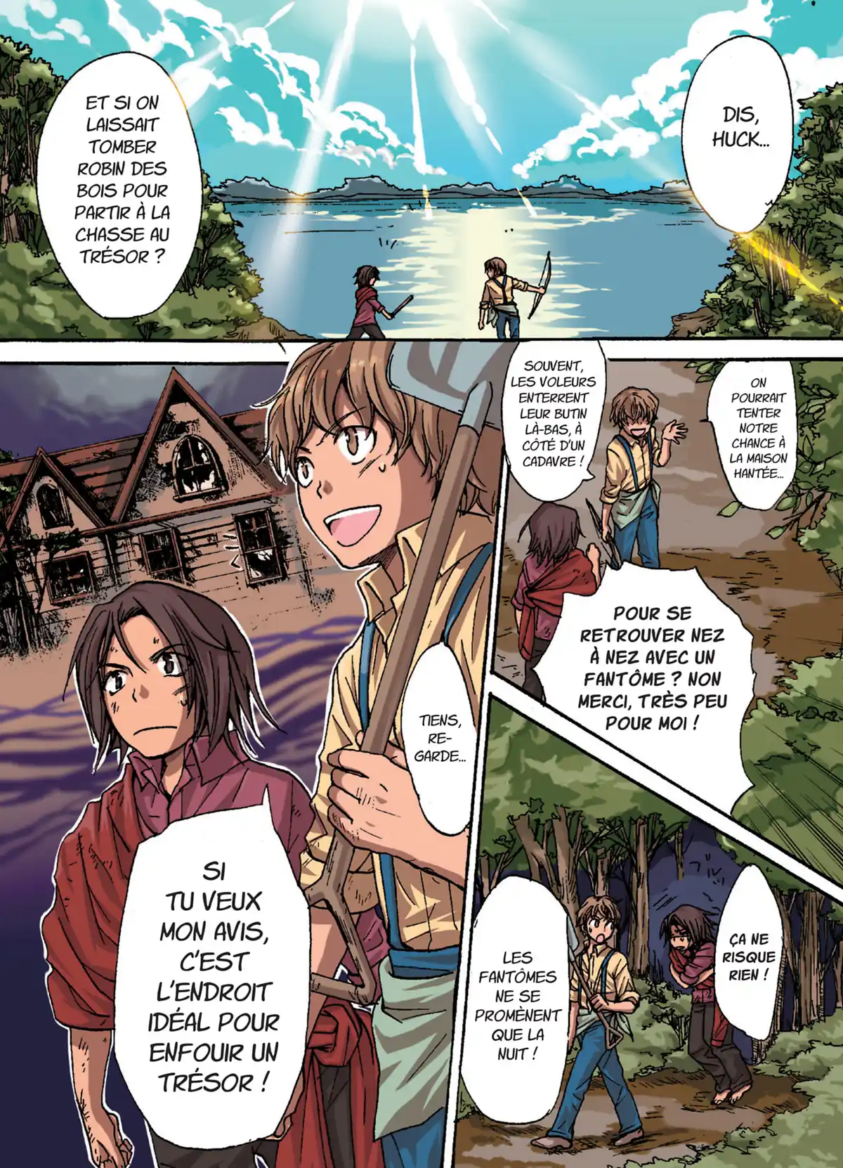 Les Aventures de Tom Sawyer (Shirosaki Aya) Volume 1 page 2