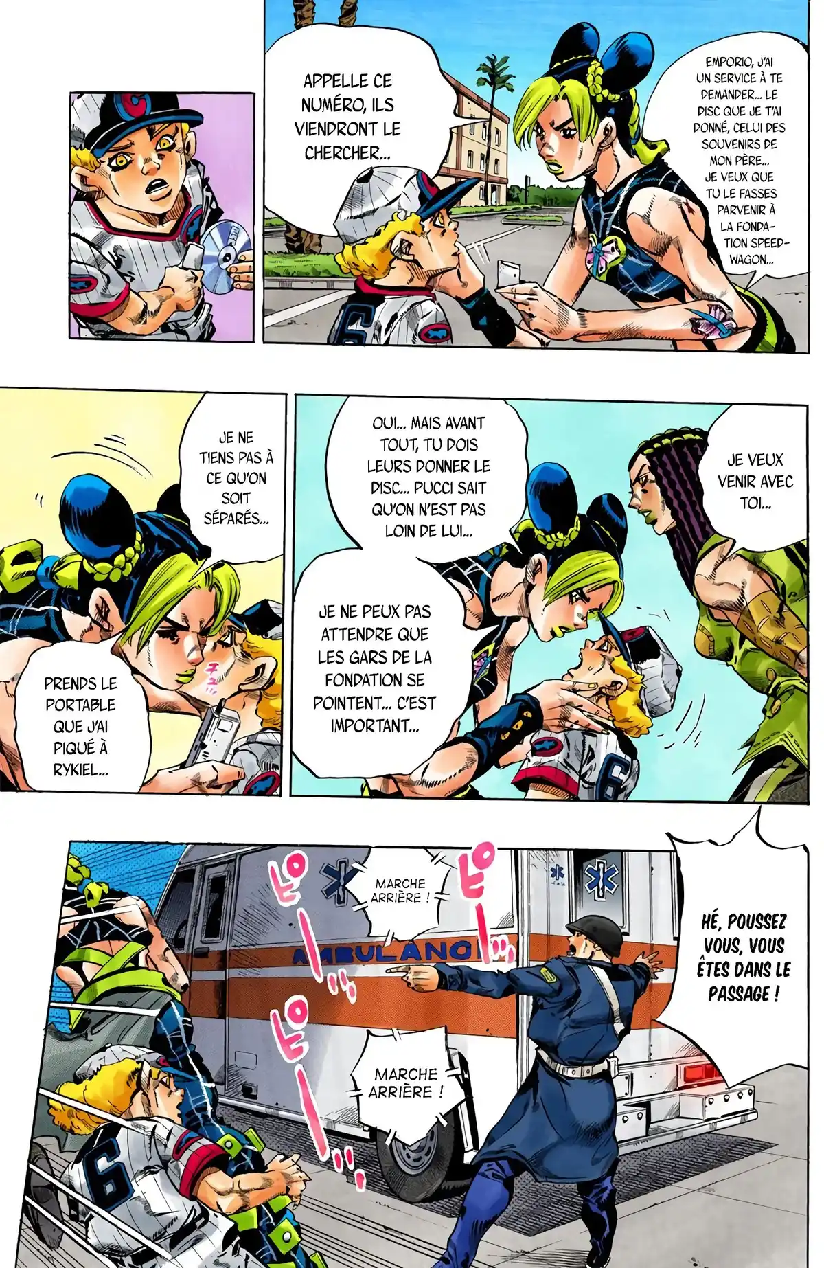 JoJo’s Bizarre Adventure : Stone Ocean Volume 14 page 6