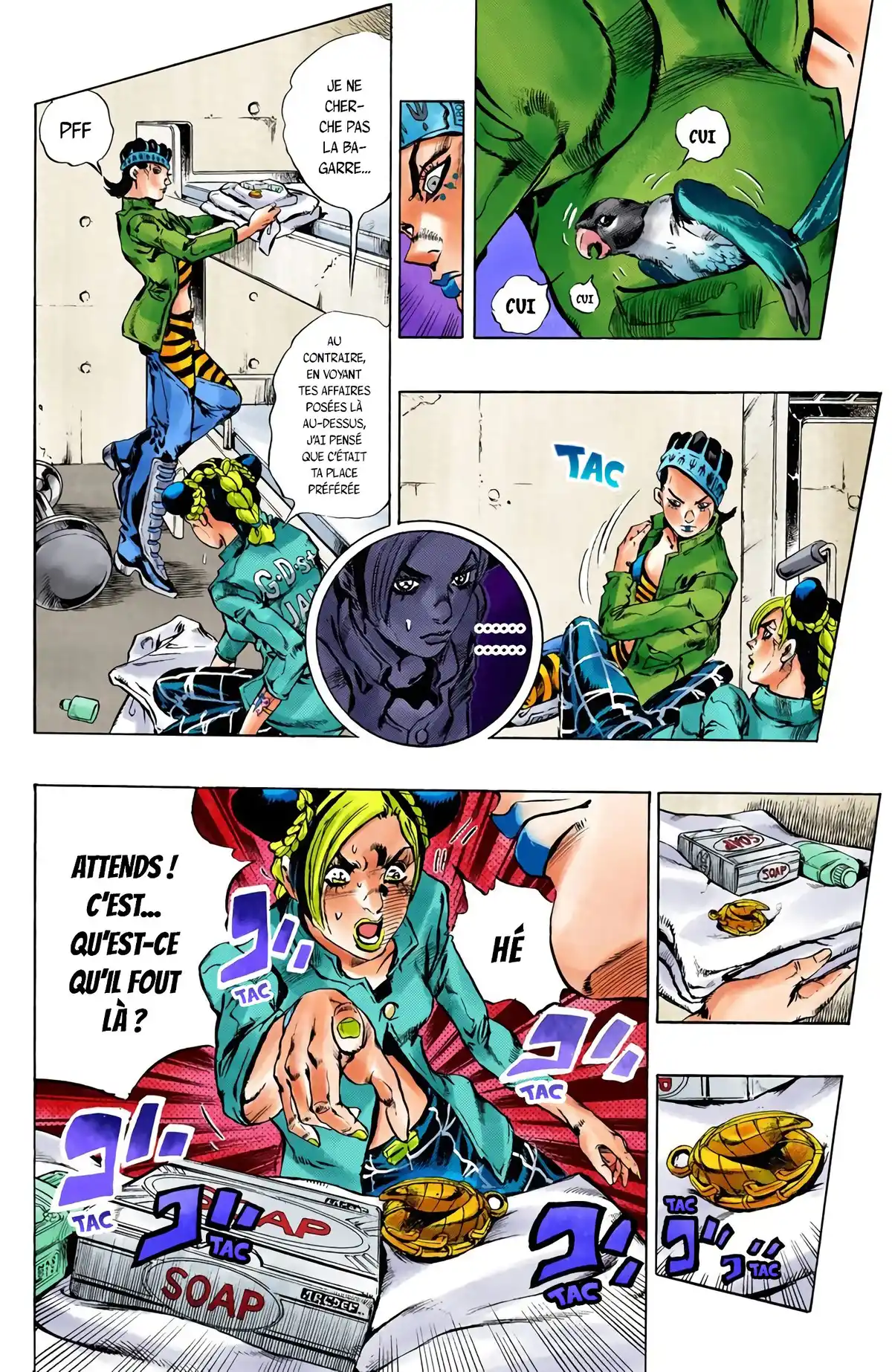 JoJo’s Bizarre Adventure : Stone Ocean Volume 1 page 107