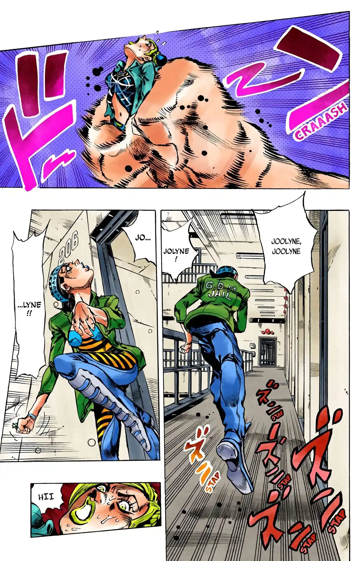 JoJo’s Bizarre Adventure : Stone Ocean Volume 1 page 138