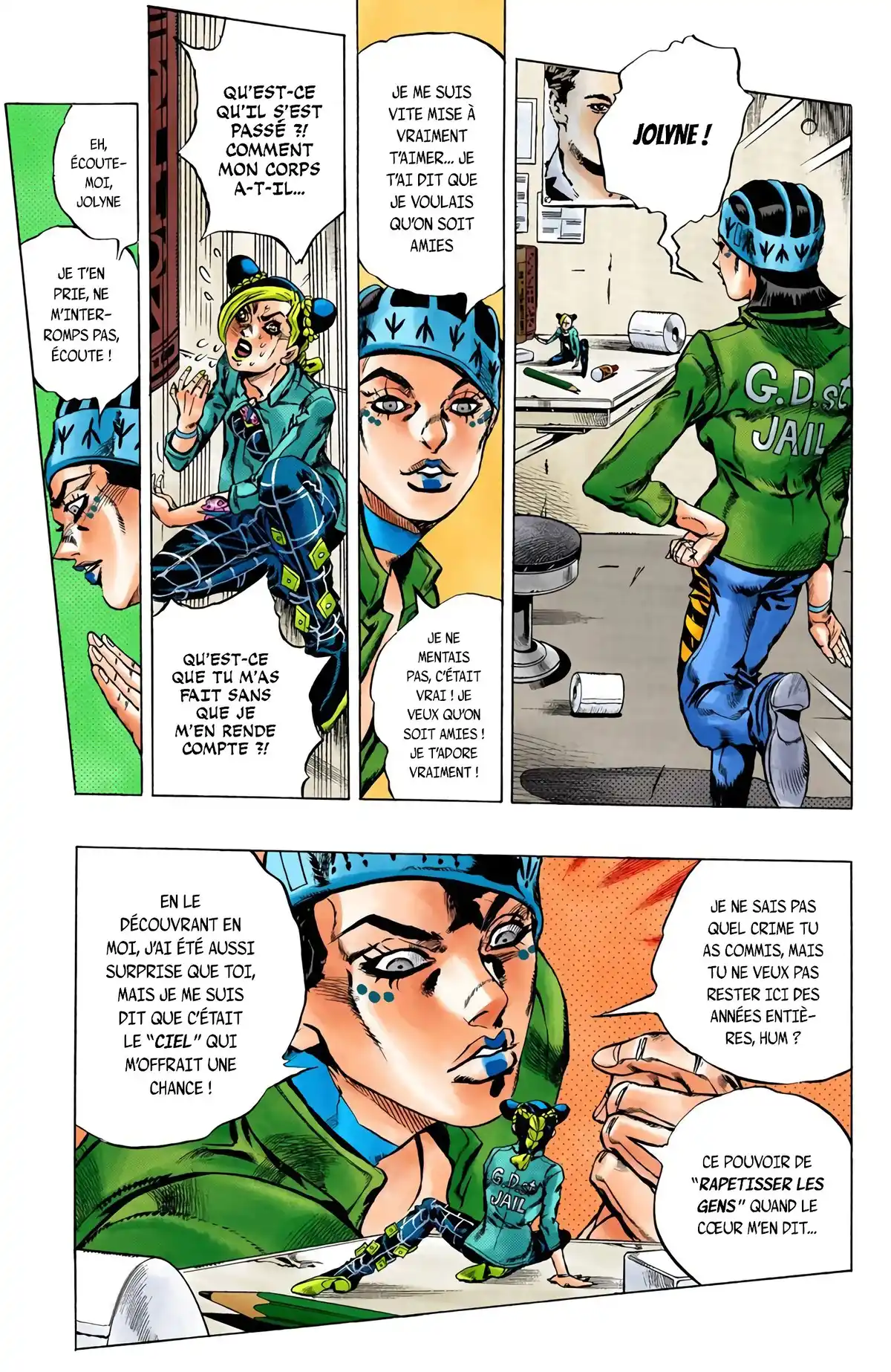 JoJo’s Bizarre Adventure : Stone Ocean Volume 1 page 140