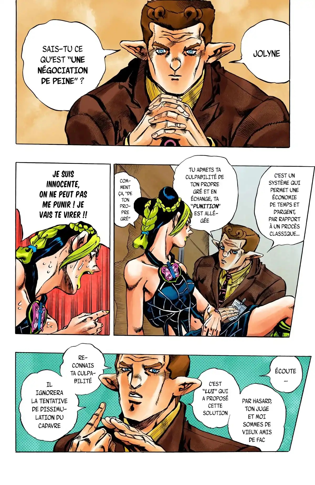 JoJo’s Bizarre Adventure : Stone Ocean Volume 1 page 66