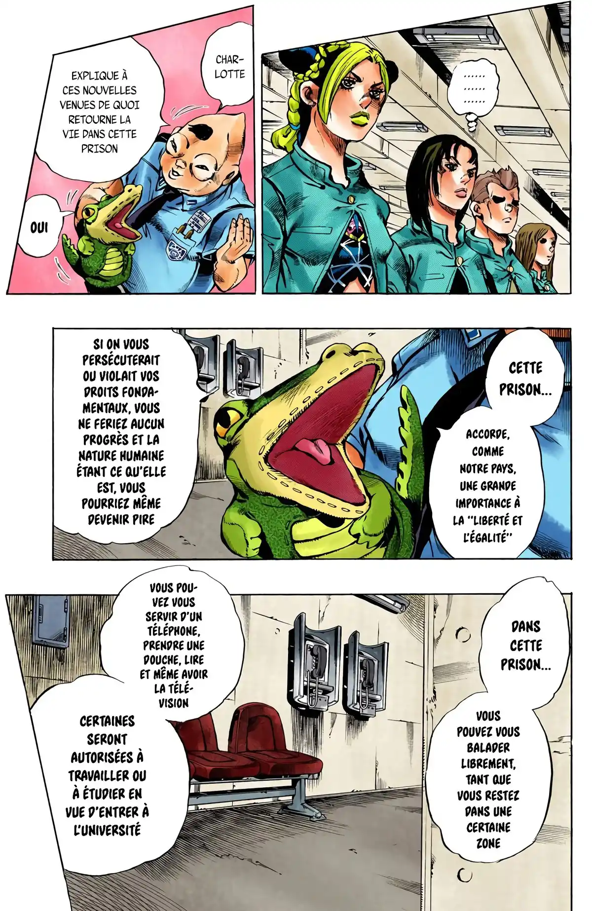 JoJo’s Bizarre Adventure : Stone Ocean Volume 1 page 97