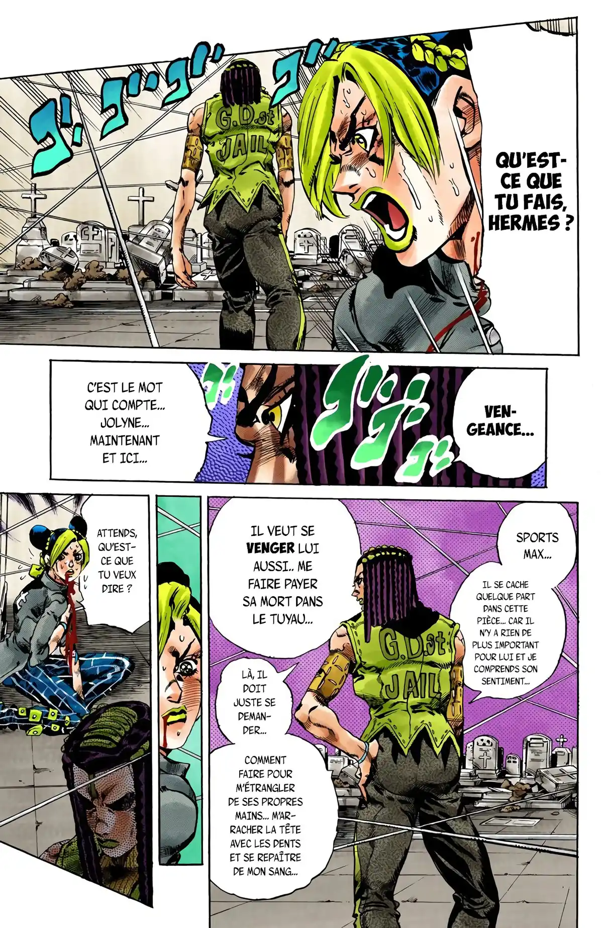 JoJo’s Bizarre Adventure : Stone Ocean Volume 7 page 34