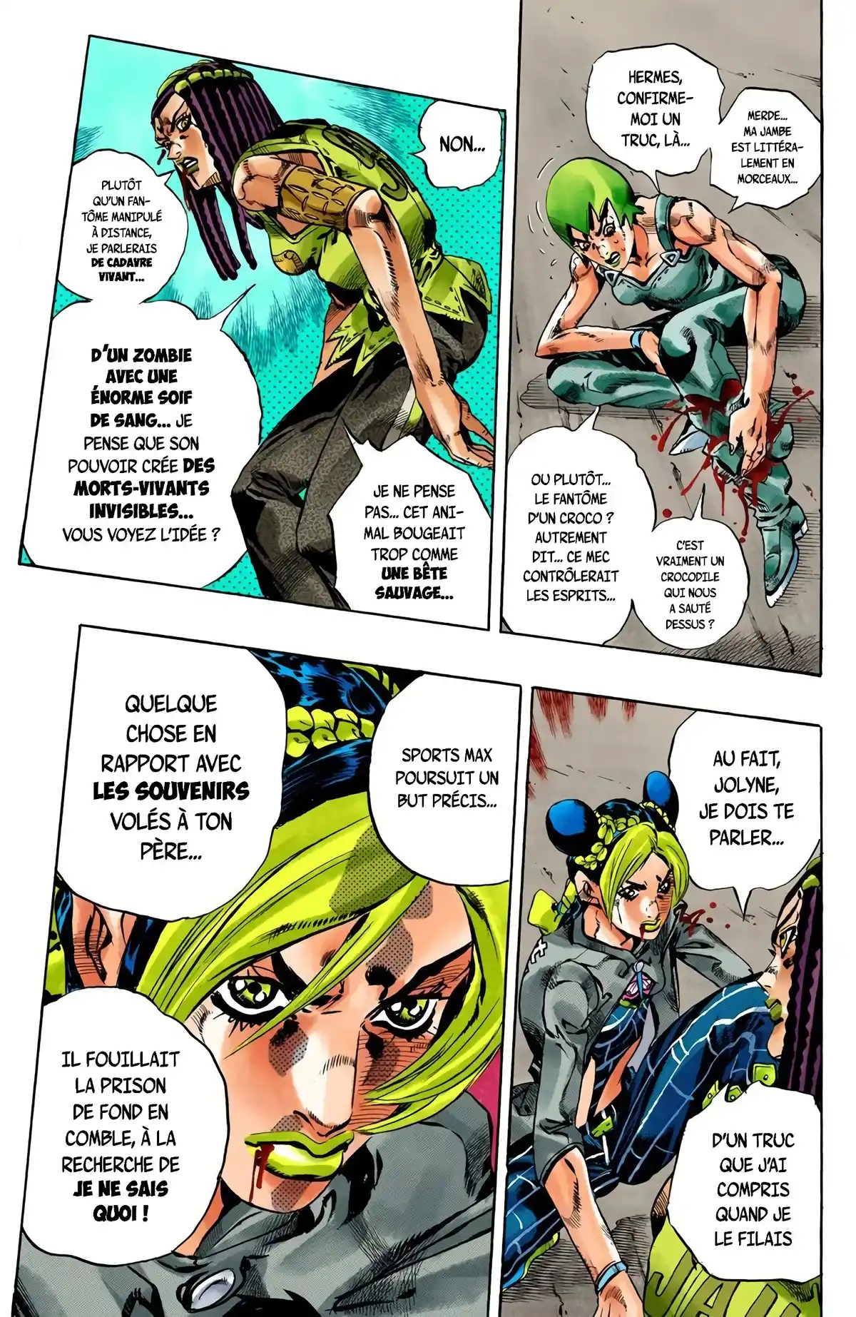 JoJo’s Bizarre Adventure : Stone Ocean Volume 7 page 9