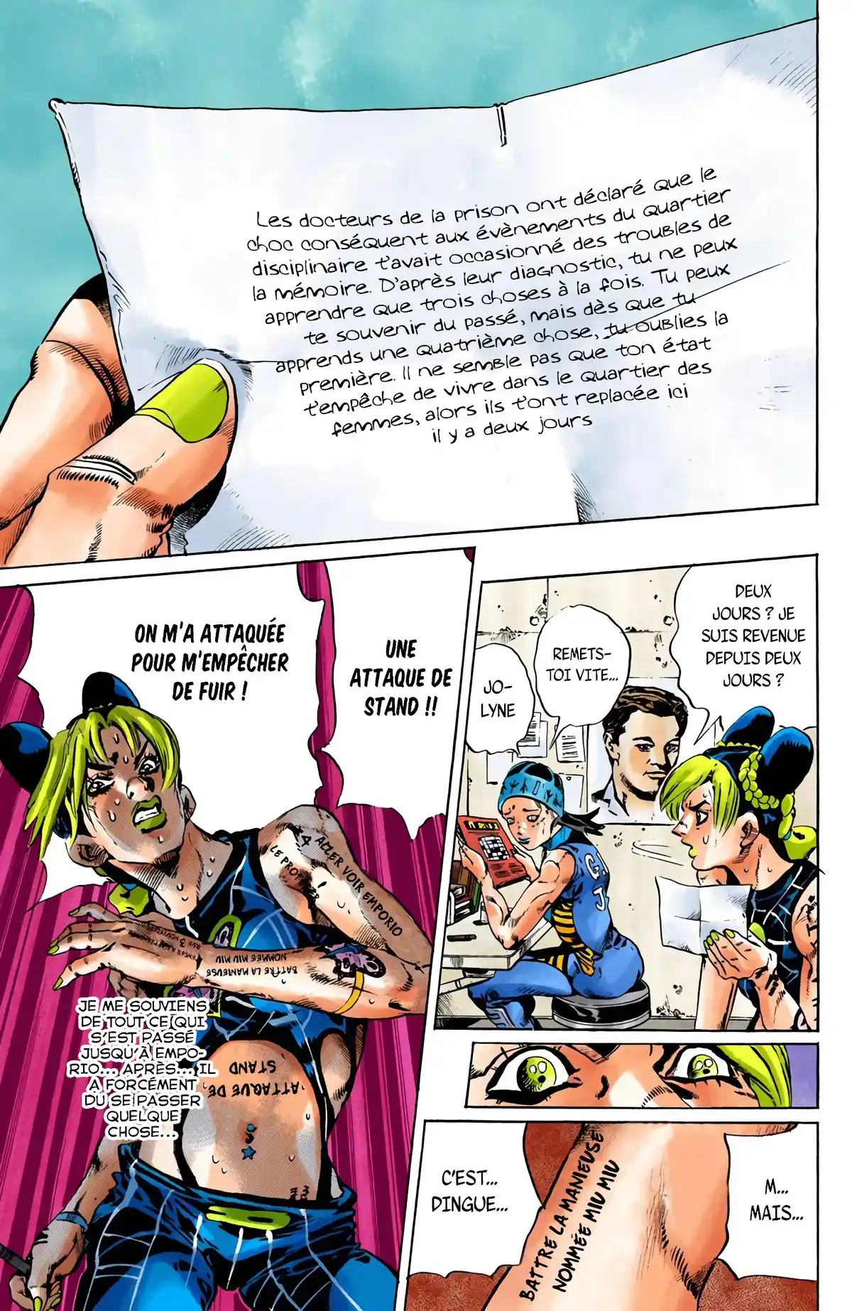 JoJo’s Bizarre Adventure : Stone Ocean Volume 11 page 126