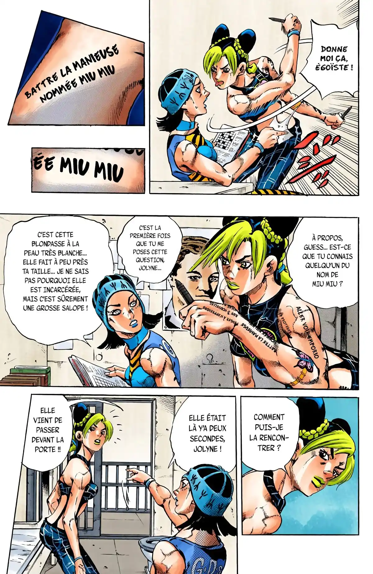 JoJo’s Bizarre Adventure : Stone Ocean Volume 11 page 128