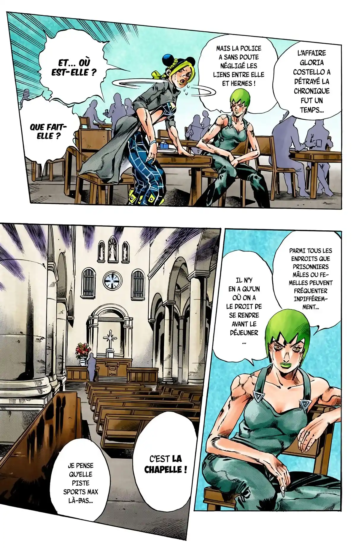 JoJo’s Bizarre Adventure : Stone Ocean Volume 6 page 111