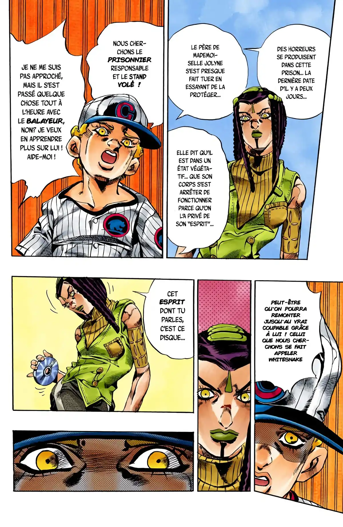 JoJo’s Bizarre Adventure : Stone Ocean Volume 3 page 134