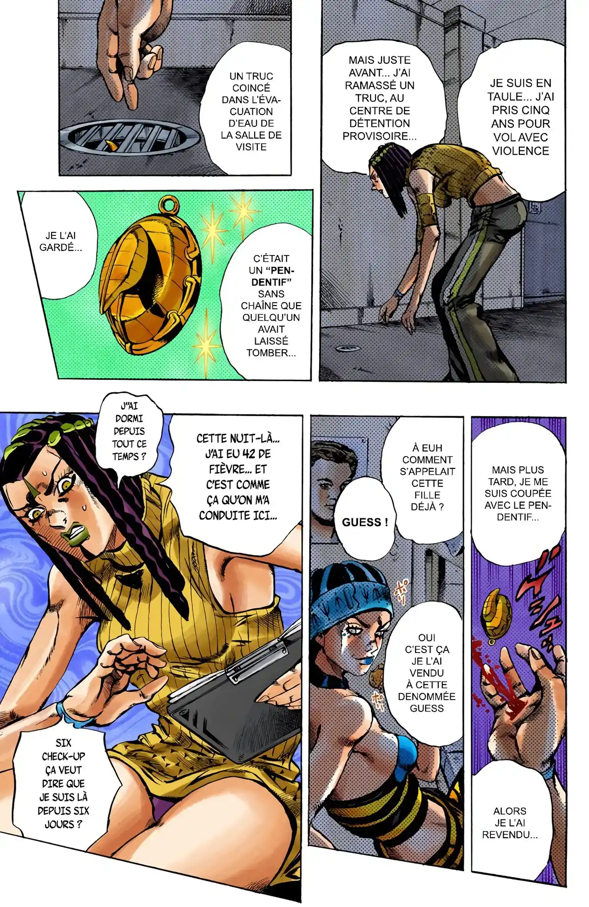 JoJo’s Bizarre Adventure : Stone Ocean Volume 3 page 70