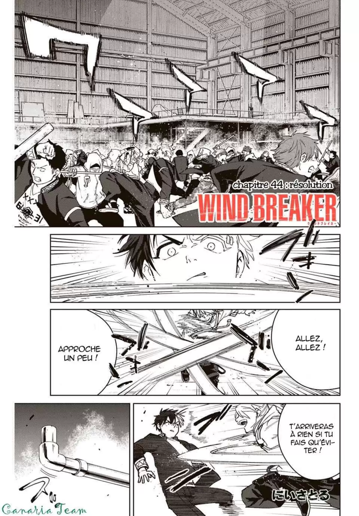 Wind Breaker (Nii Satoru) Chapitre 44 page 2