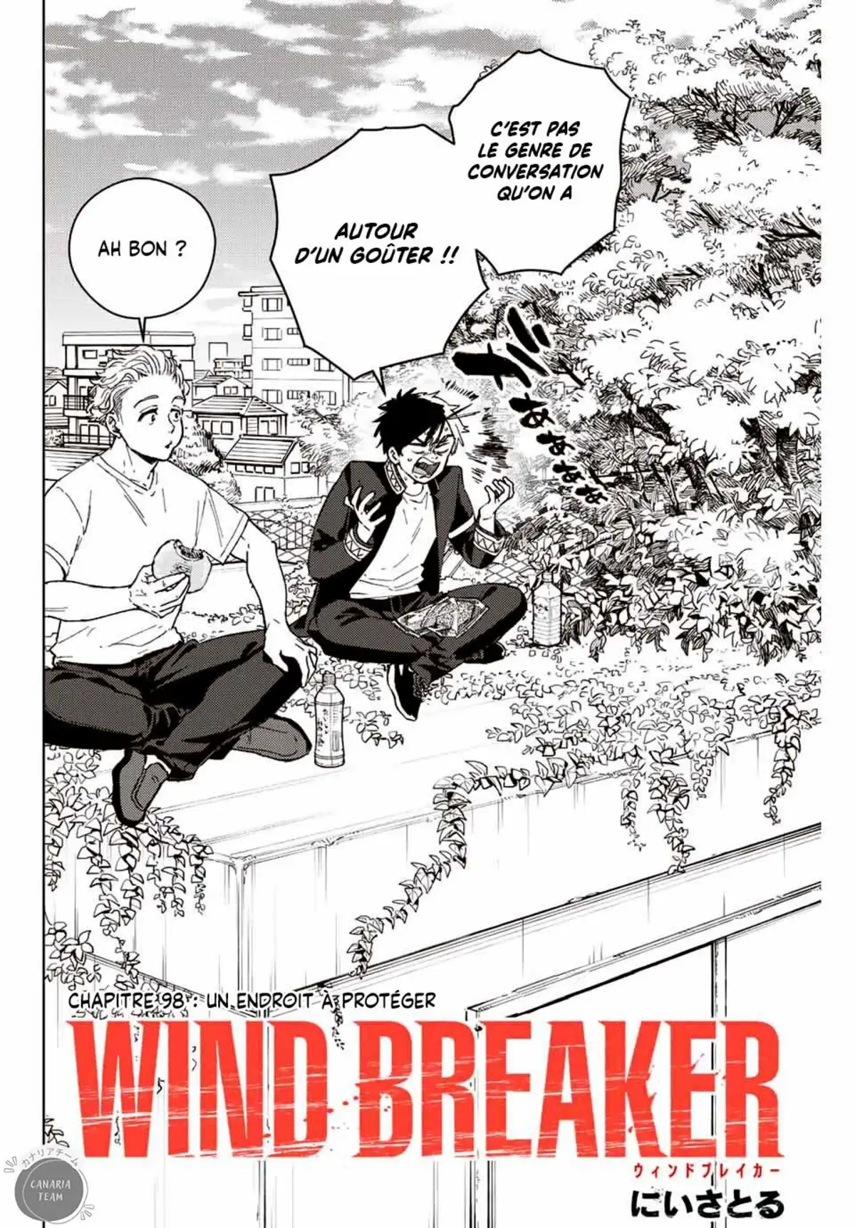 Wind Breaker (Nii Satoru) Chapitre 98 page 3