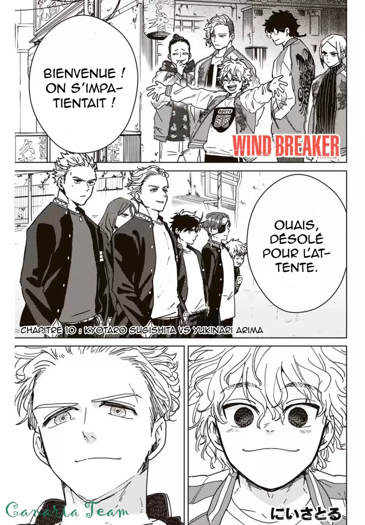 Wind Breaker (Nii Satoru) Chapitre 10 page 1