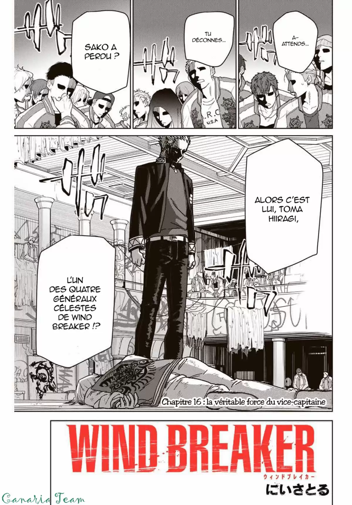 Wind Breaker (Nii Satoru) Chapitre 16 page 1