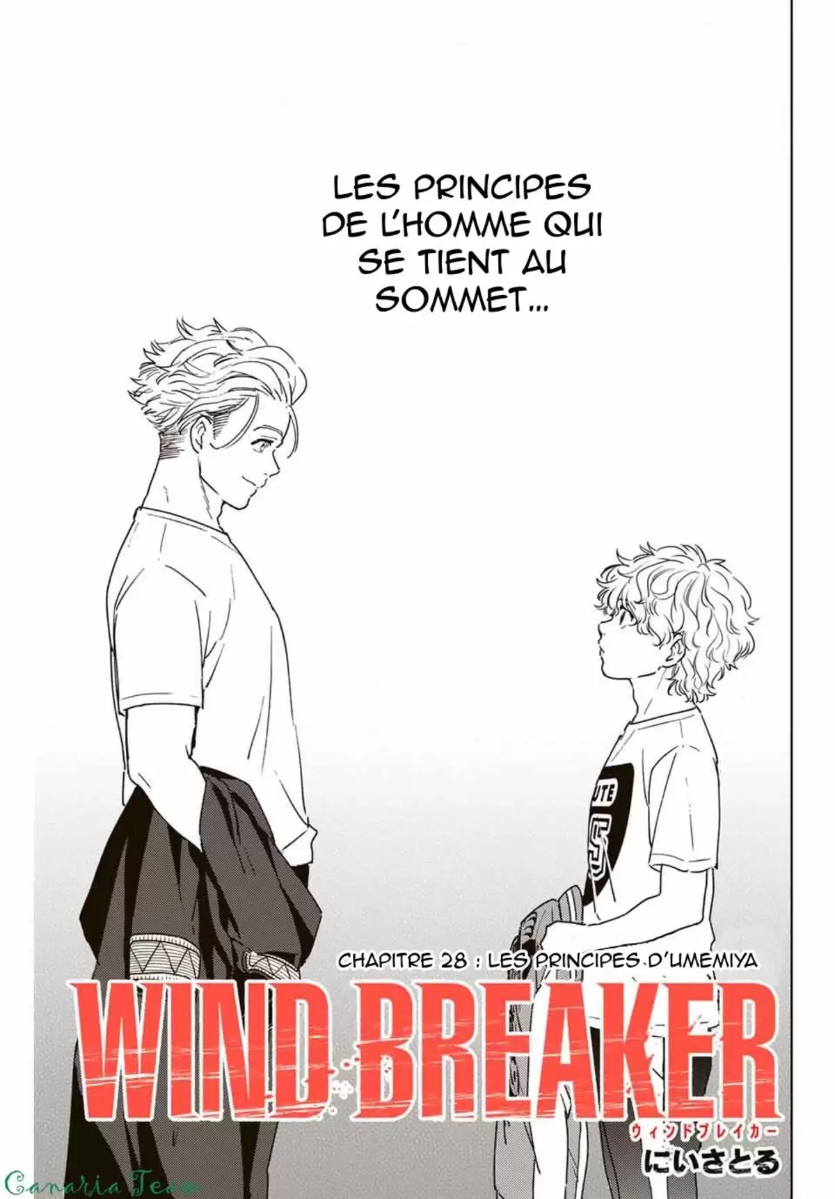 Wind Breaker (Nii Satoru) Chapitre 28 page 1