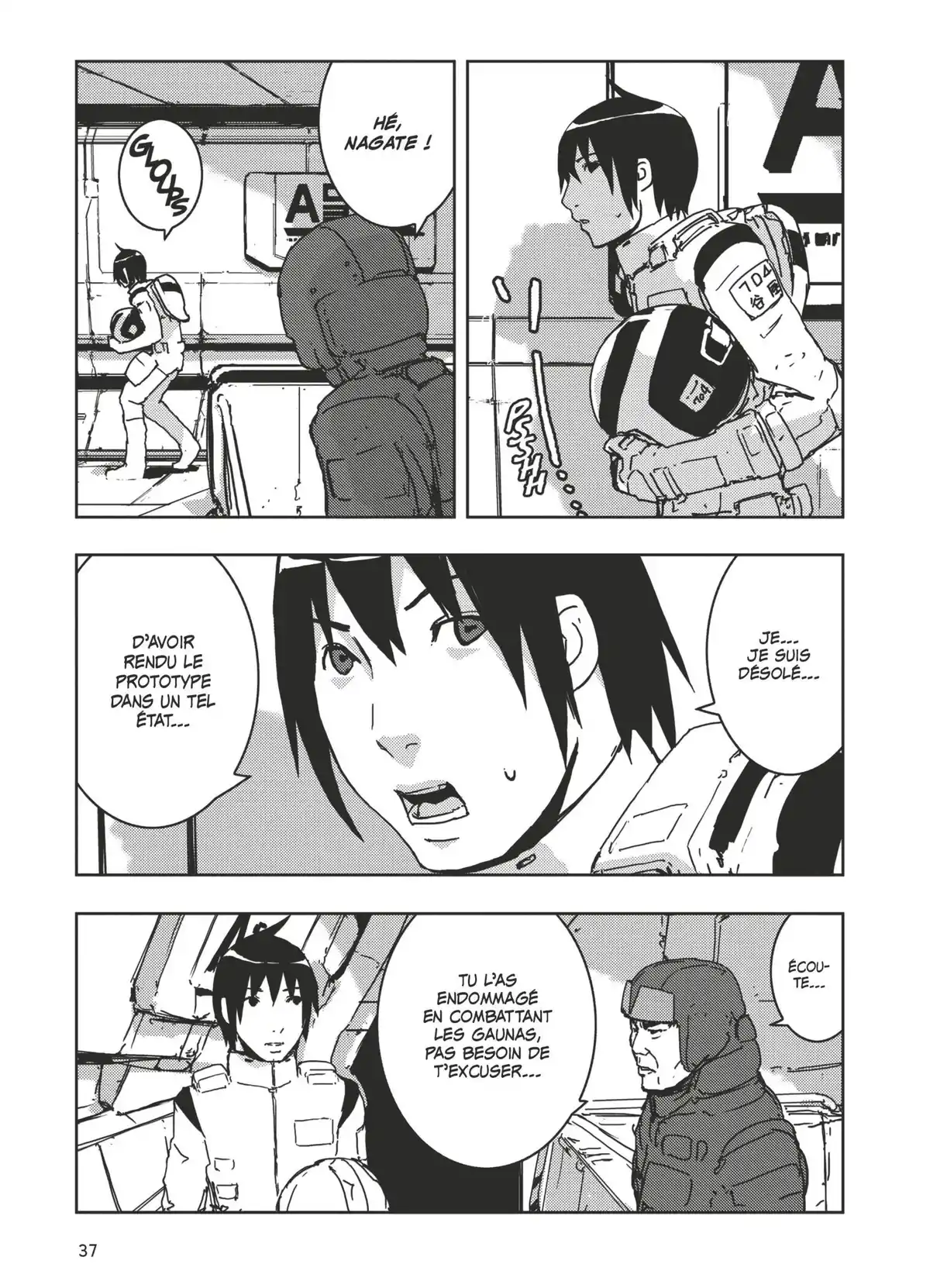 Knights of Sidonia Volume 7 page 38