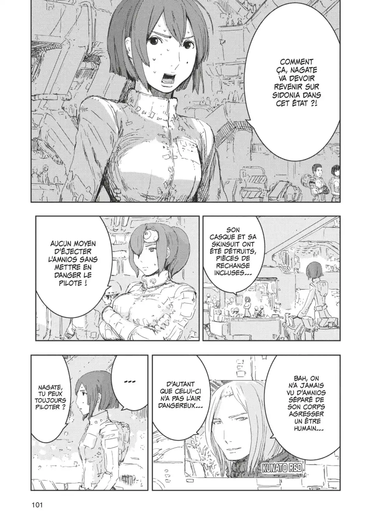 Knights of Sidonia Volume 9 page 102
