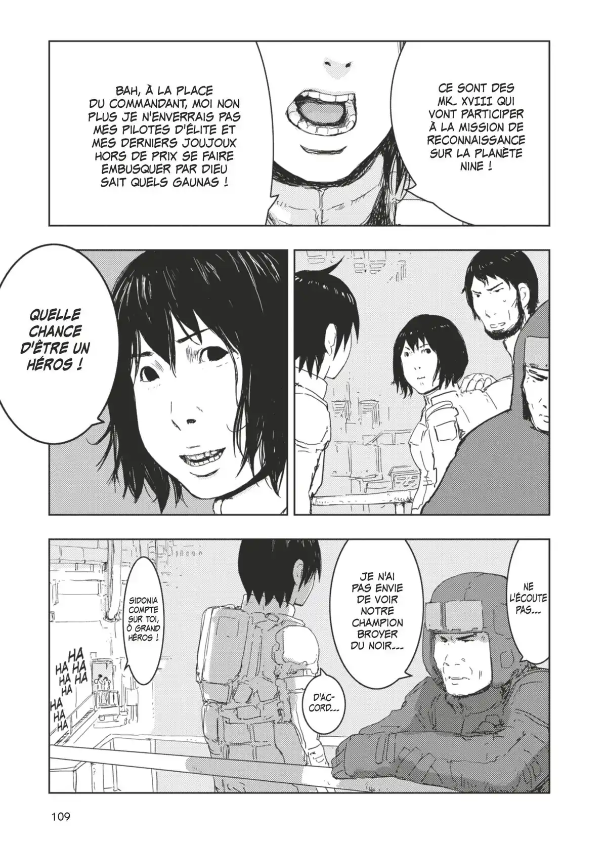 Knights of Sidonia Volume 8 page 111