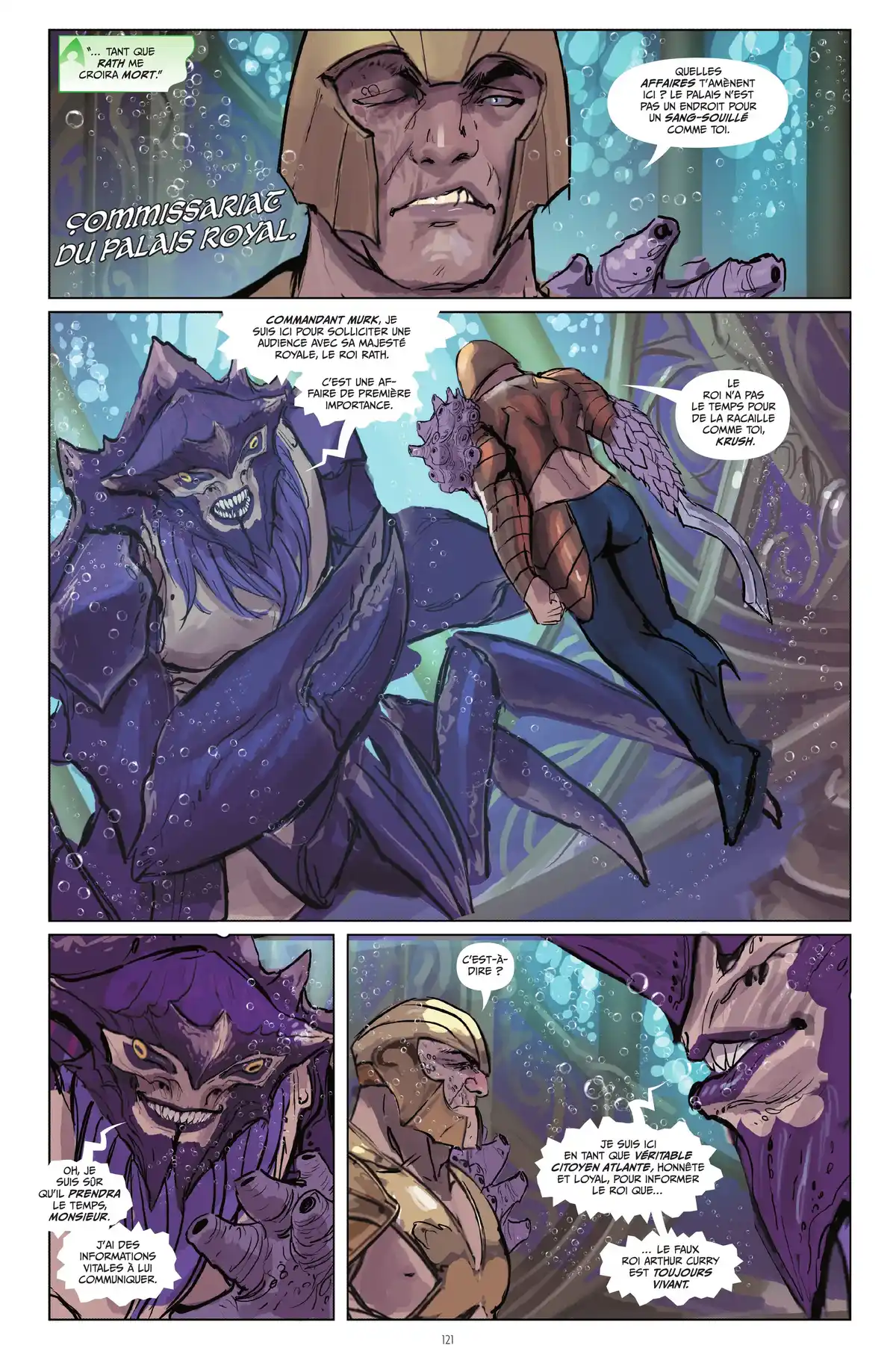 Aquaman : Rebirth Volume 3 page 112