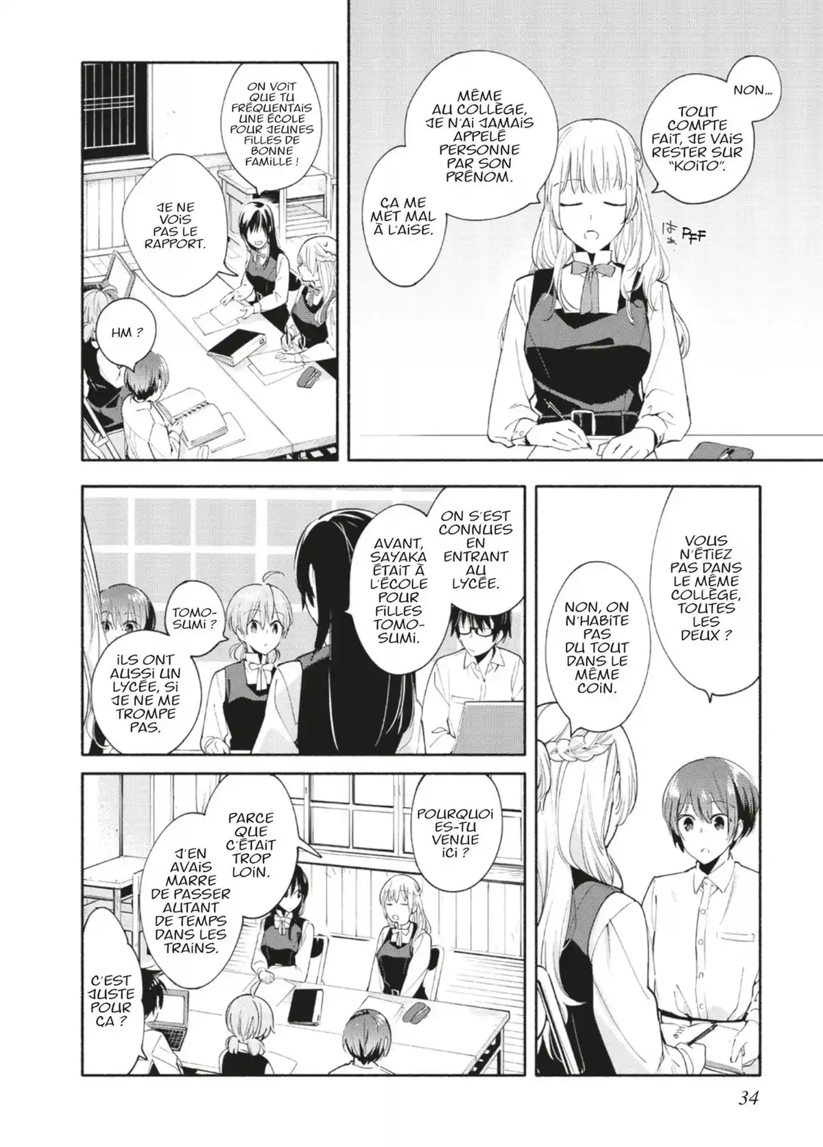 Bloom Into You Volume 3 page 35