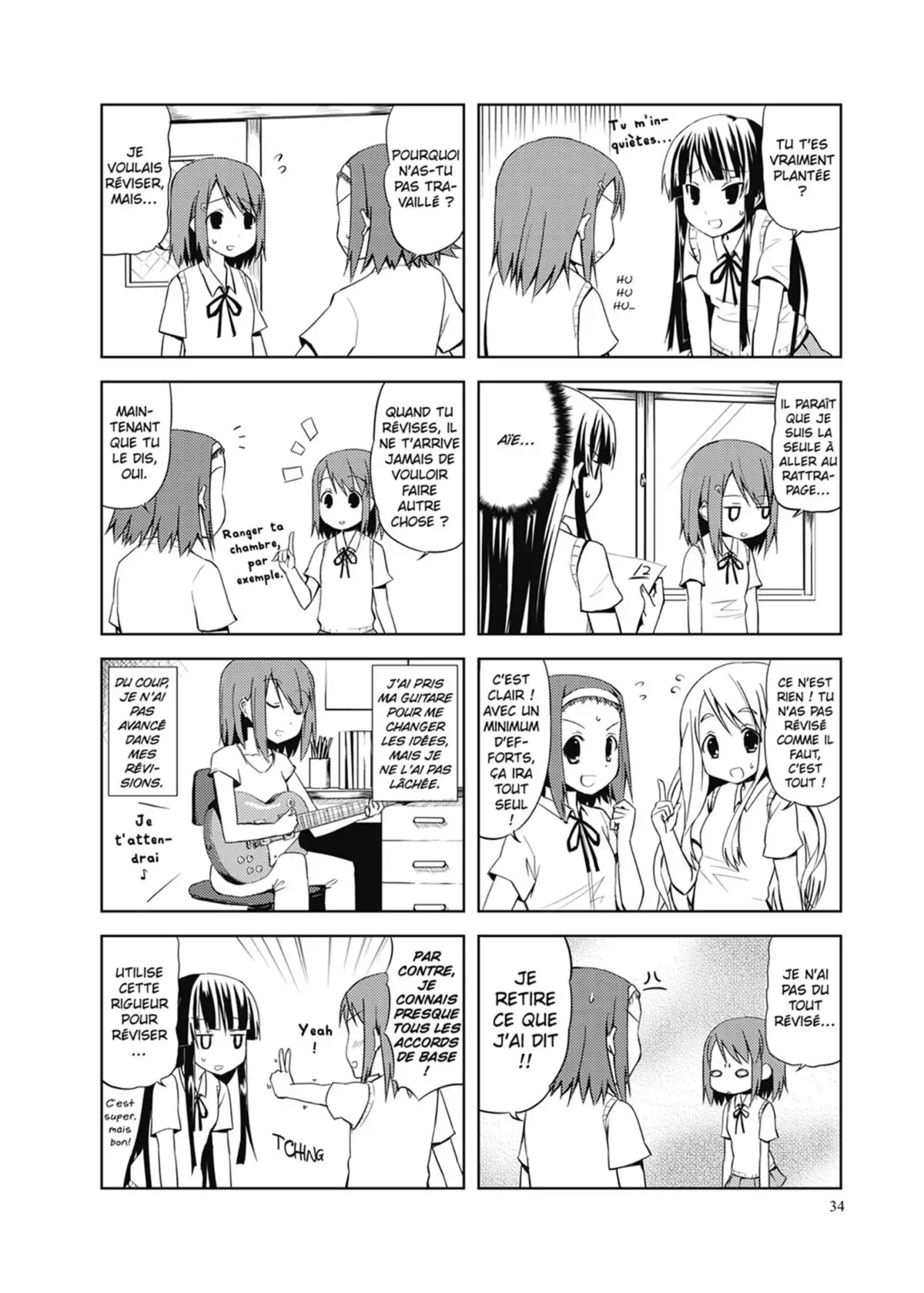 K-ON ! Volume 1 page 35